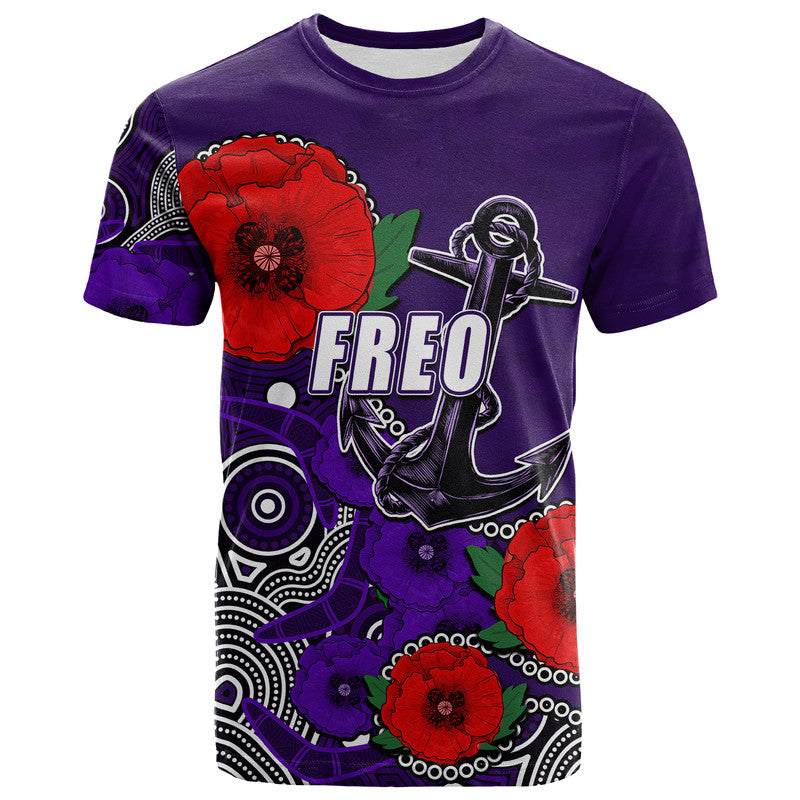 custom-personalised-anzac-day-afl-freo-army-mix-aboriginal-t-shirt