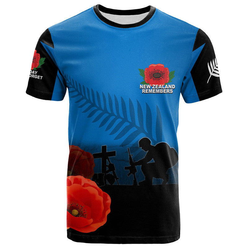 custom-personalised-anzac-day-new-zealand-remembers-t-shirt