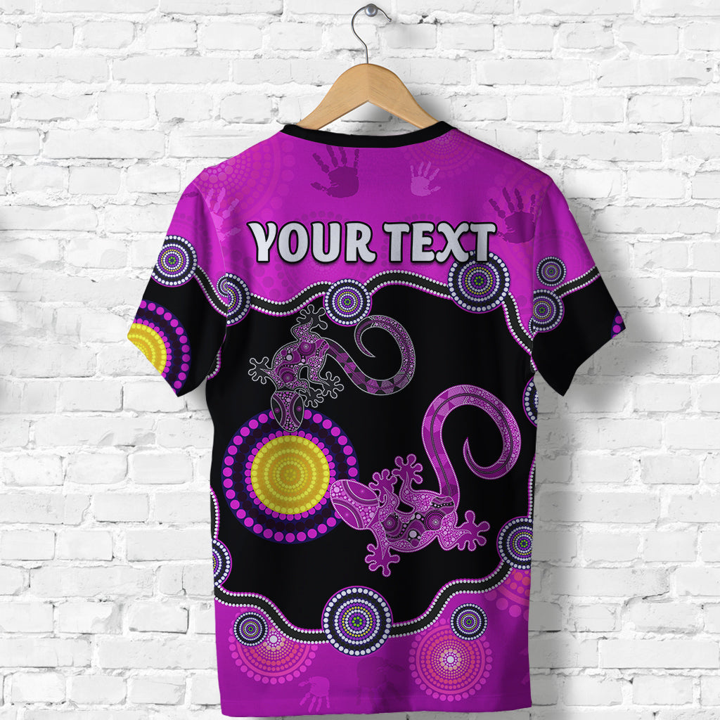 custom-personalised-aboriginal-lizard-t-shirt-attracted-australia-version-purple