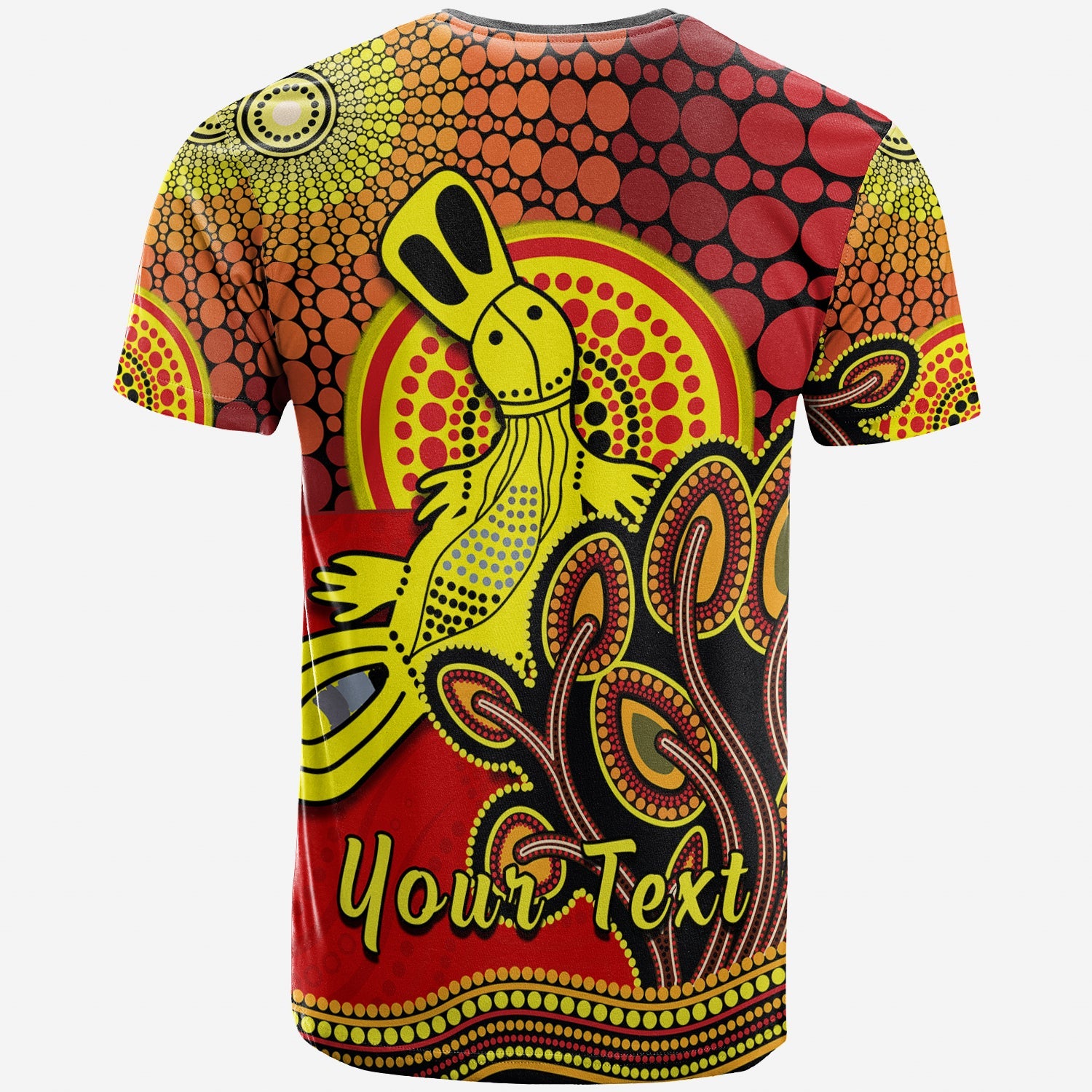 custom-personalised-aboriginal-platypus-t-shirt-tree-on-the-hill-sunshine