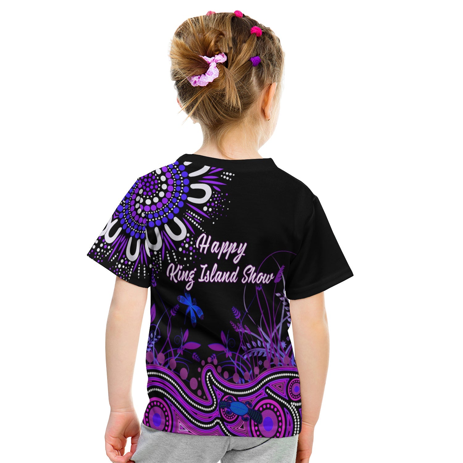 happy-king-island-show-t-shirt-kid-aboriginal-tasmania-australia-version-purple