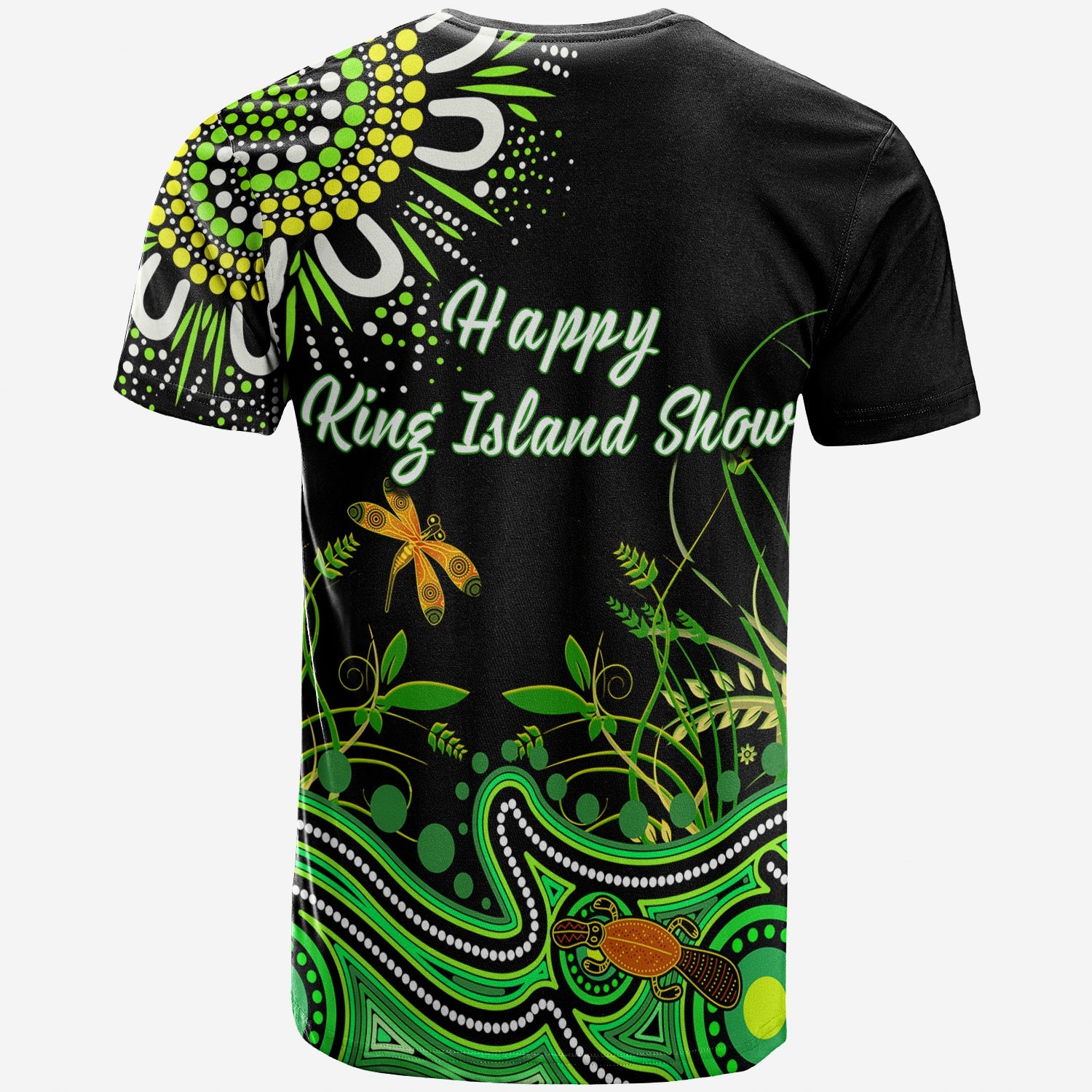 happy-king-island-show-t-shirt-aboriginal-tasmania-australia