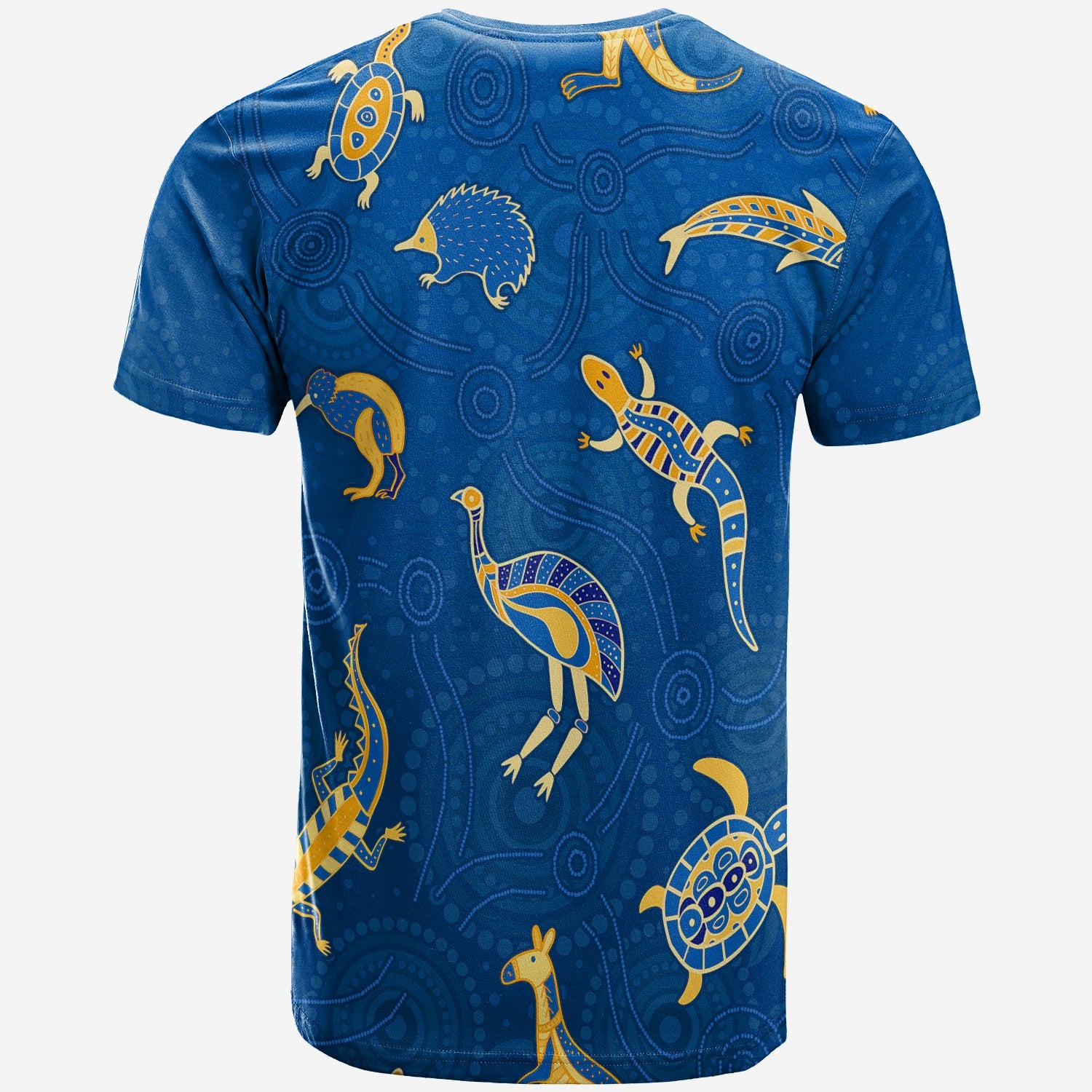 aboriginal-art-t-shirt-animals-australia-version-blue
