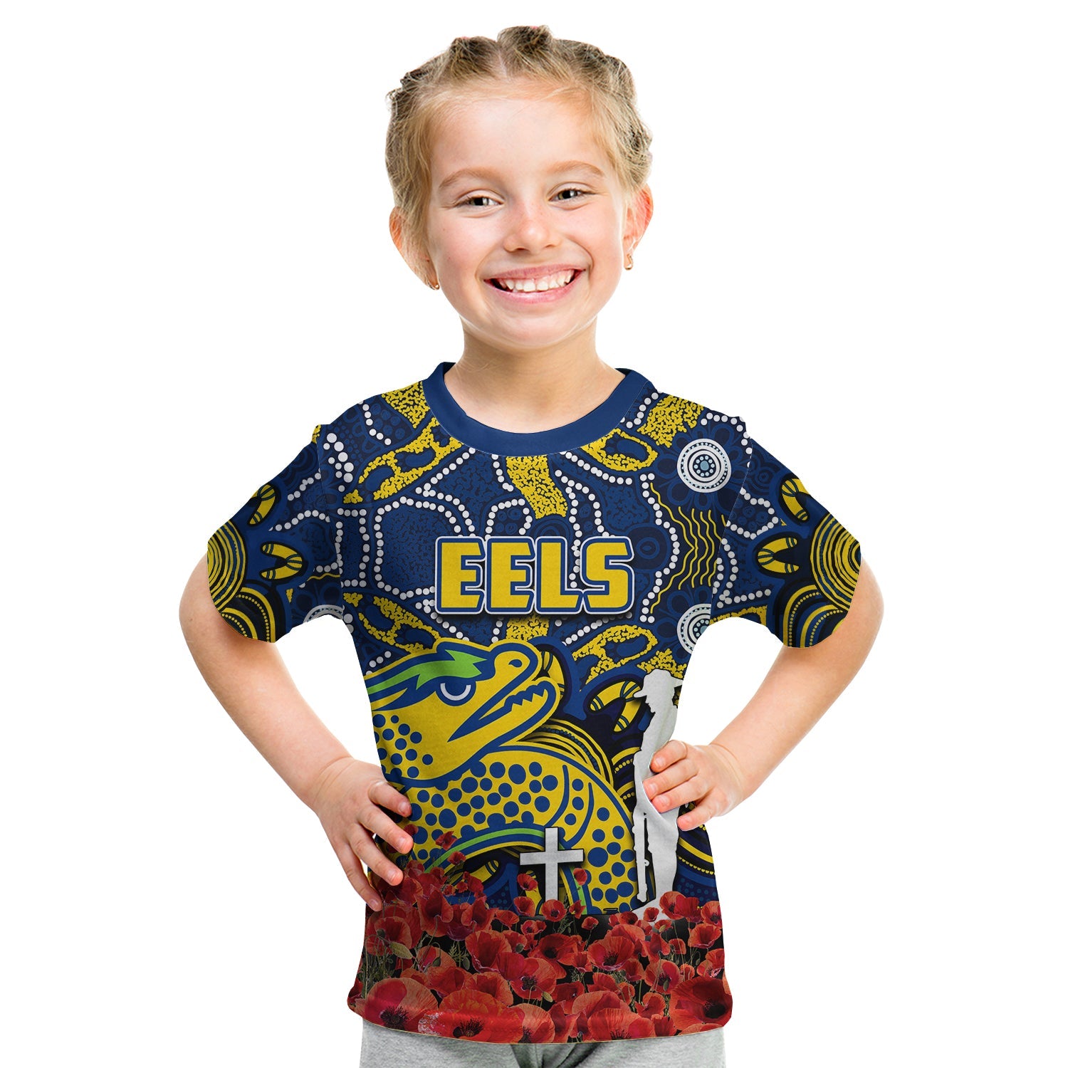 eels-t-shirts-kid-anzac-day-poppy-flowers-with-aboriginal