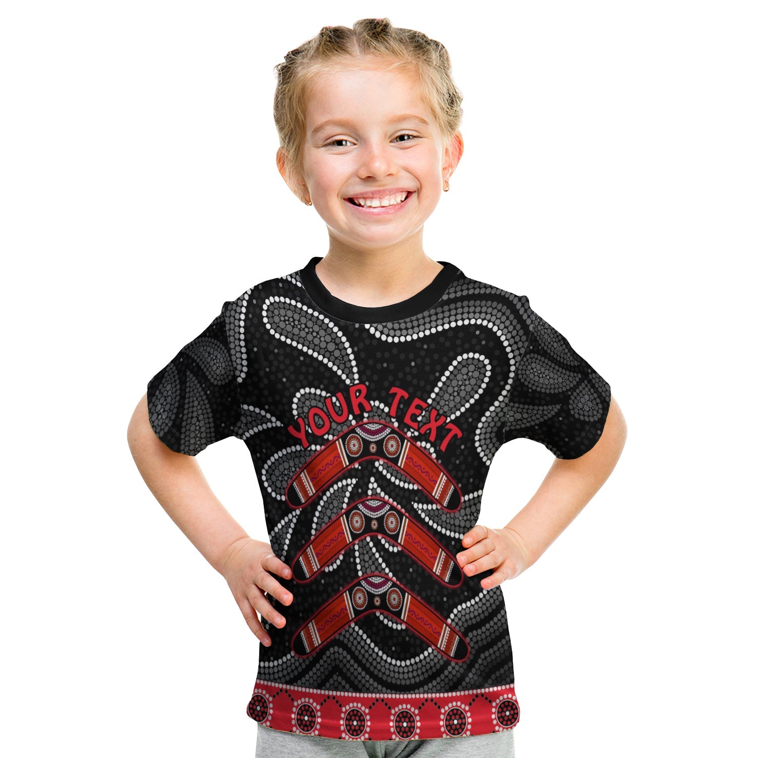 custom-personalised-aboriginal-boomerang-t-shirt-kid-kangaroo-australia