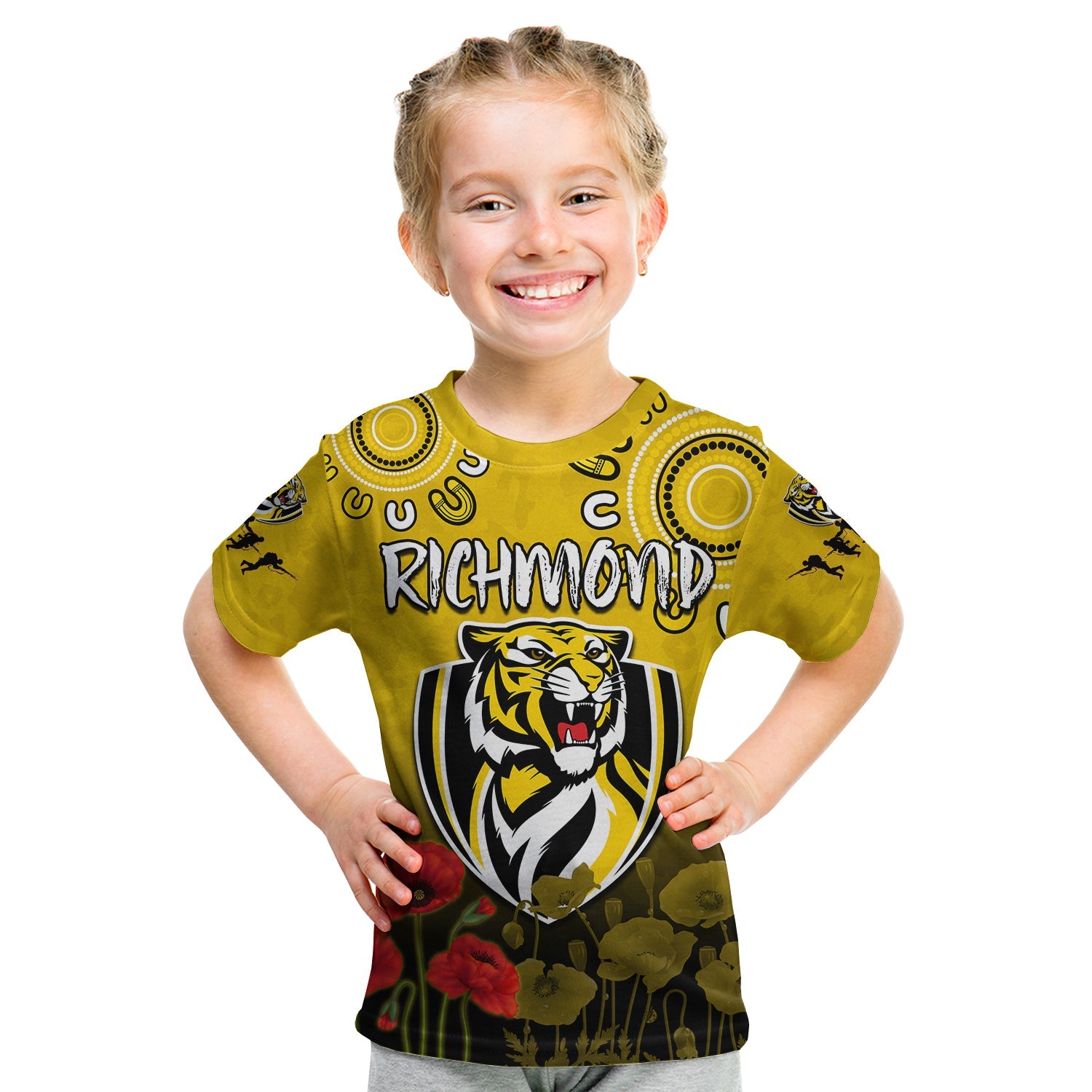 richmond-anzac-2022-t-shirt-kid-tigers-aboriginal-poppy