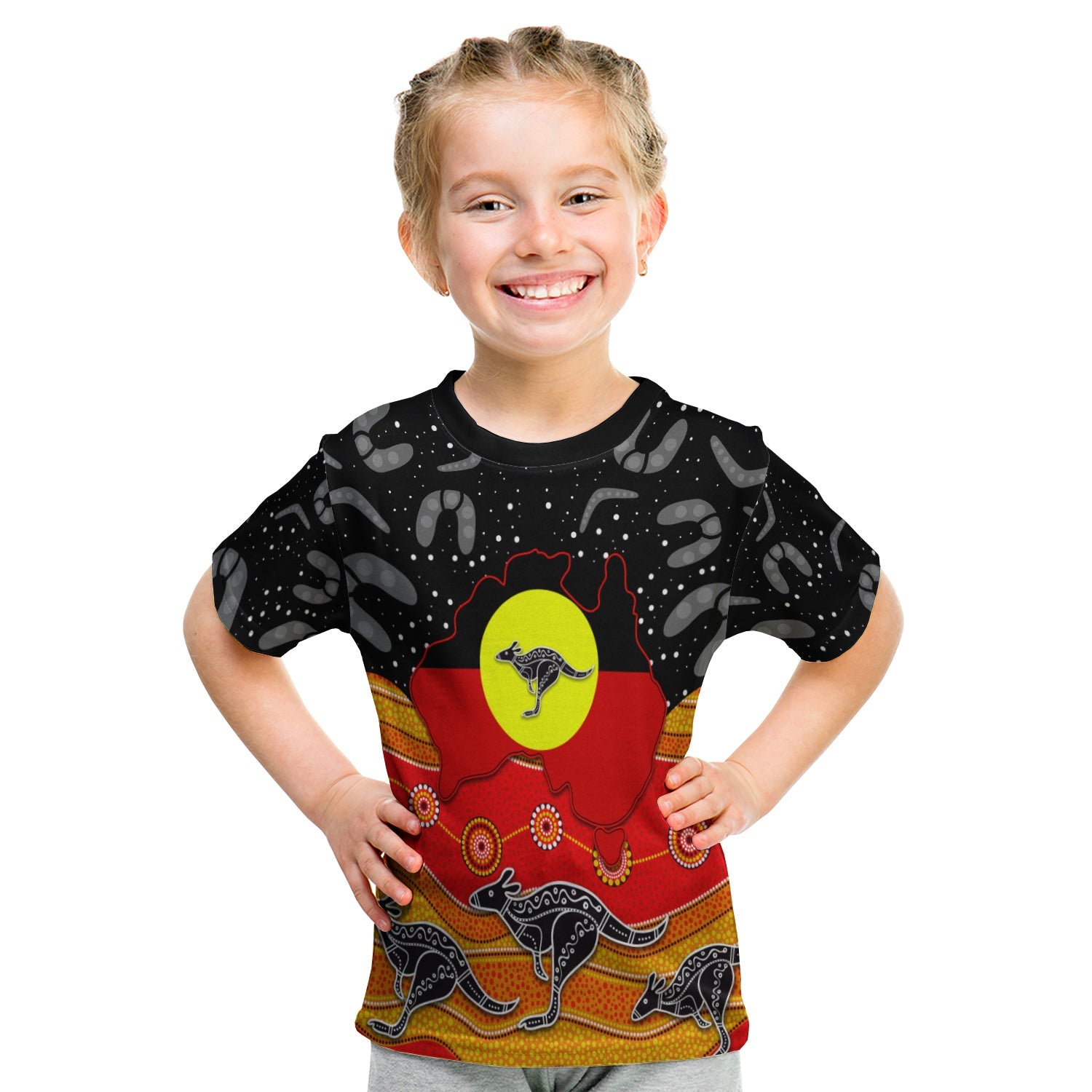 custom-personalised-aboriginal-flag-t-shirt-kid-map-aussie