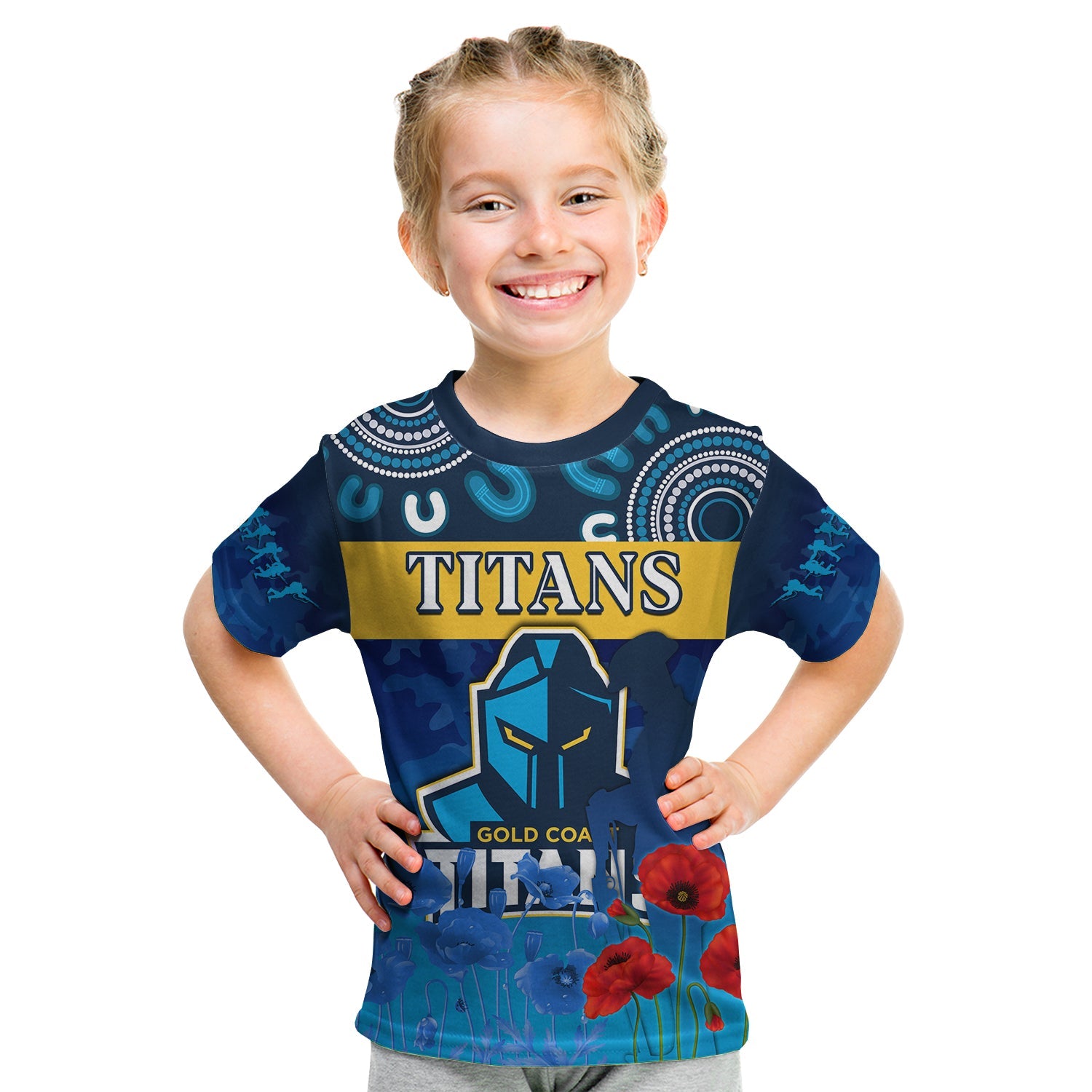 titans-anzac-2022-t-shirt-kid-gold-coast-aboriginal-lest-we-forget