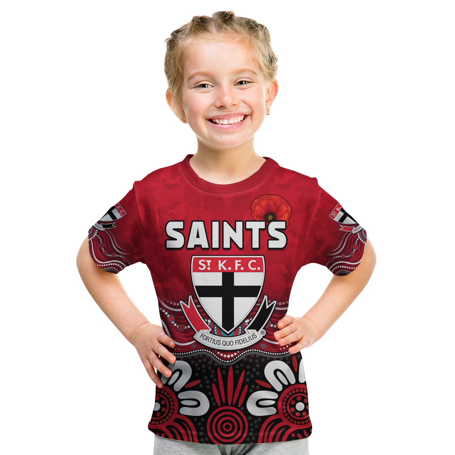 custom-text-and-number-saints-anzac-2022-t-shirt-kid-st-kilda-aboriginal-remember-them