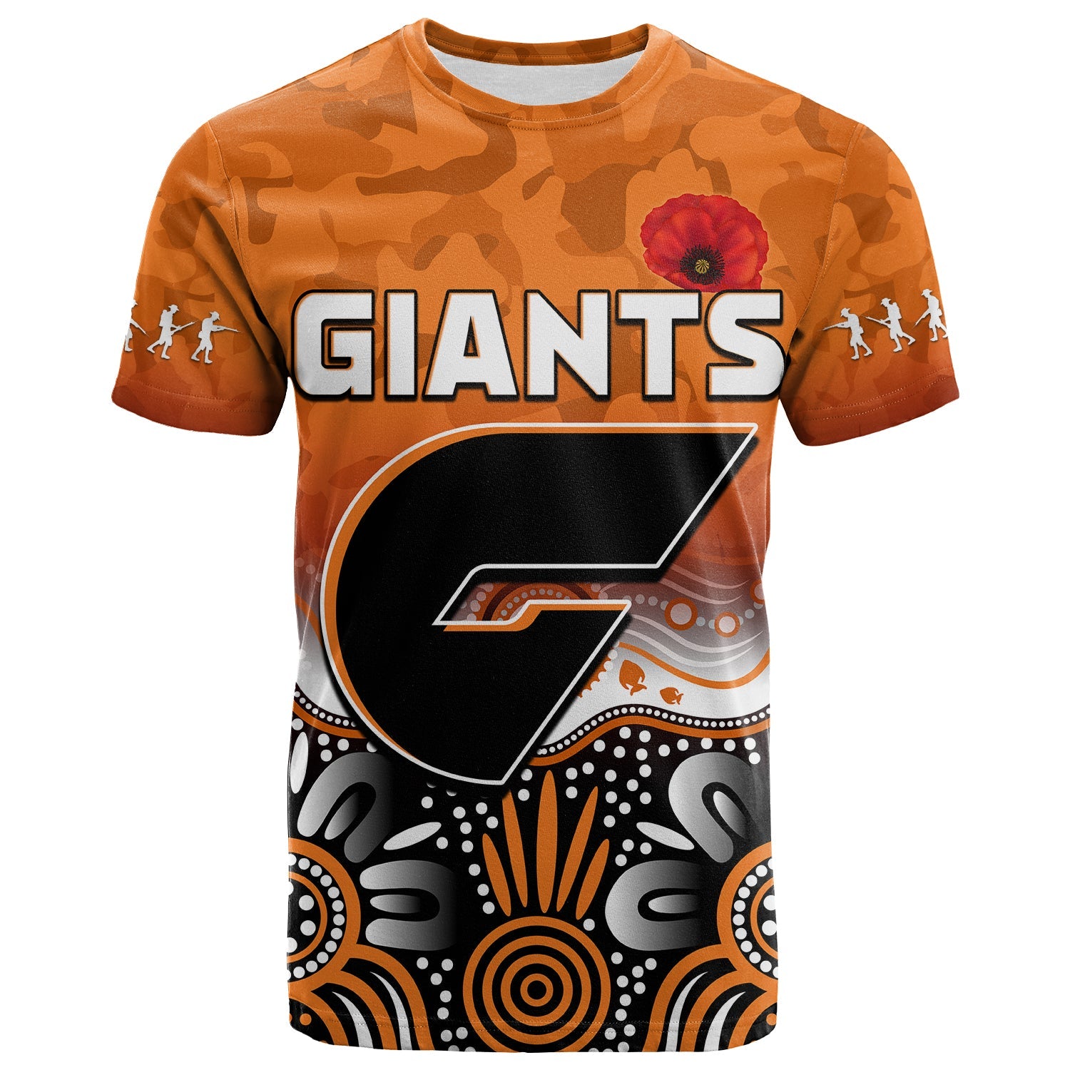 custom-text-and-number-giants-anzac-2022-t-shirt-greater-western-sydney-gws-aboriginal-poppy