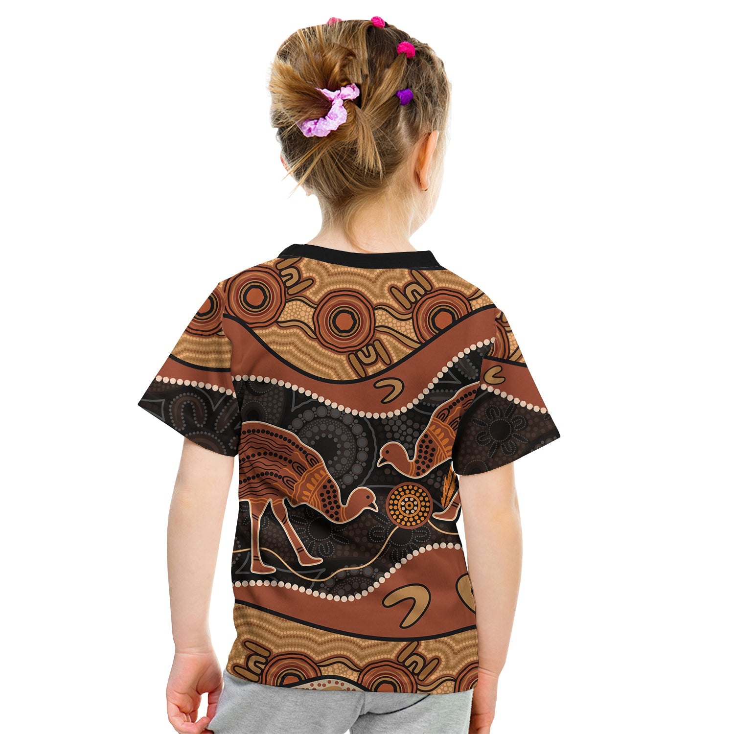 emu-aboriginal-t-shirt-kid-style-no-6