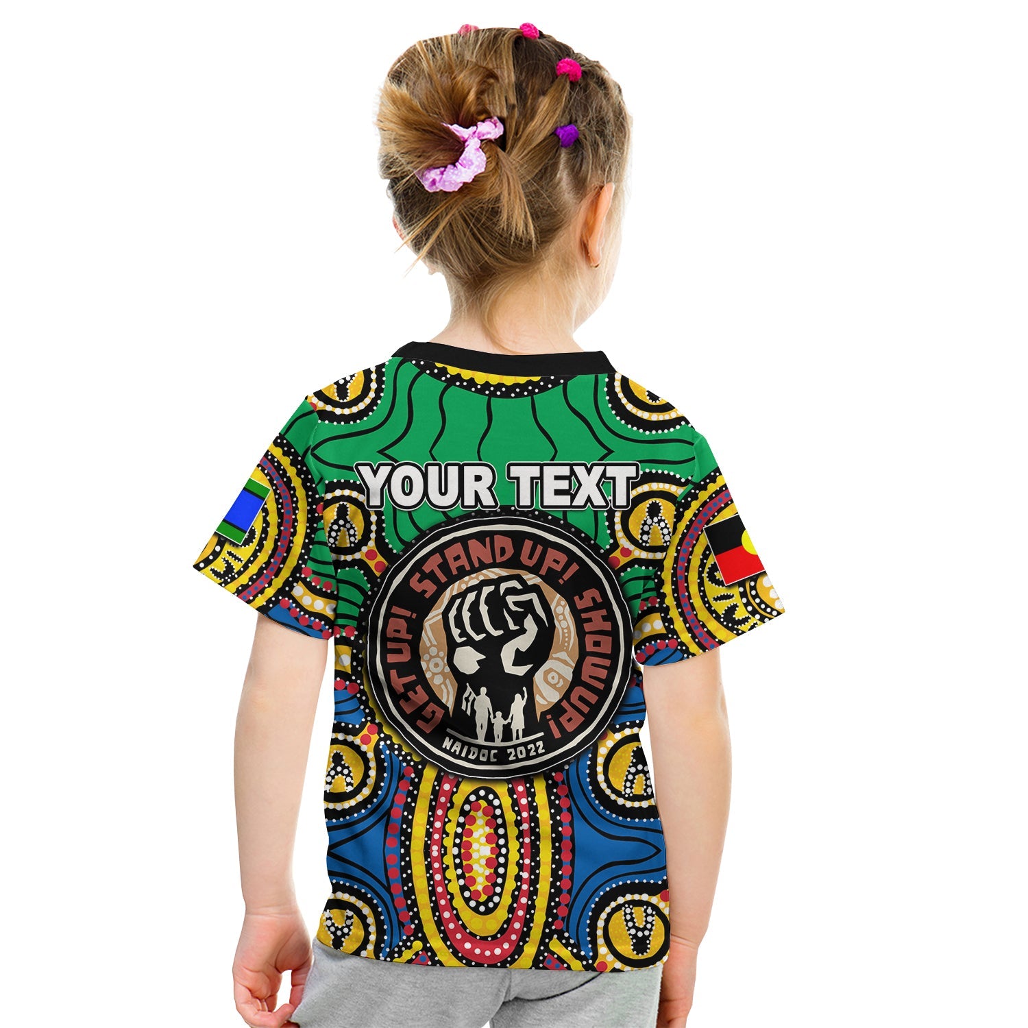 custom-personalisednaidoc-week-2022-t-shirt-kid-dot-aboriginal-no-1