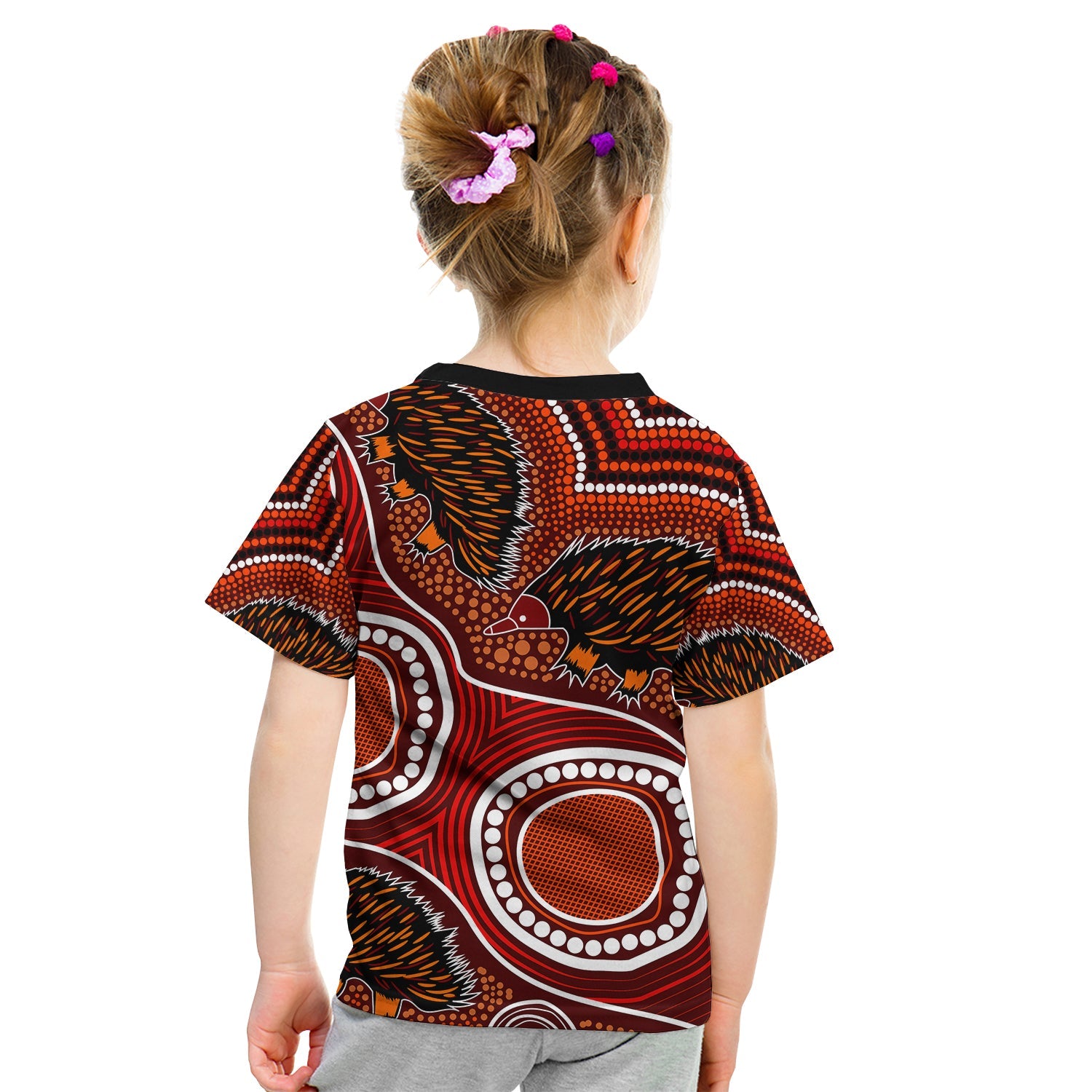 echidna-aboriginal-t-shirt-kid-style-no-2