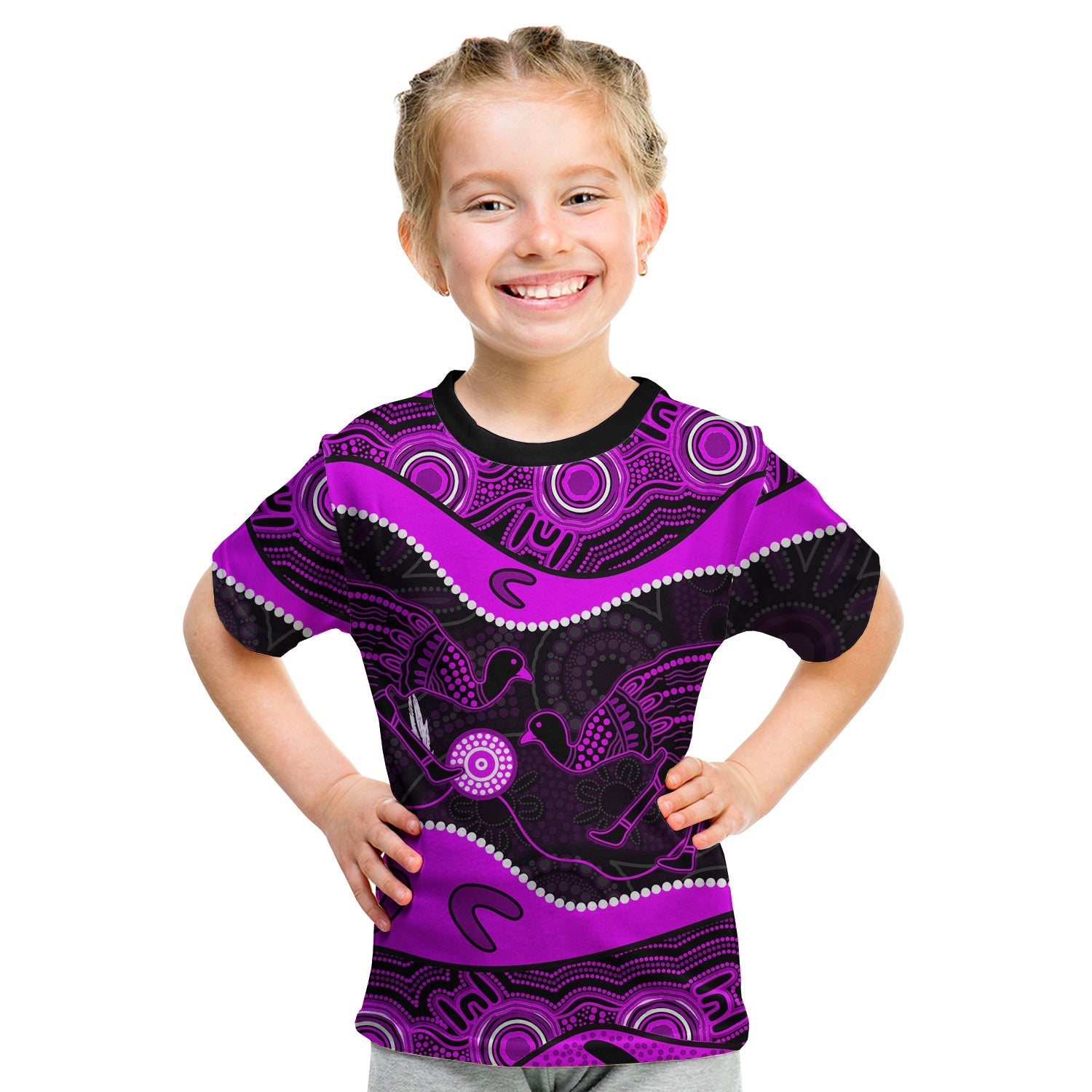 emu-aboriginal-t-shirt-kid-style-no-1