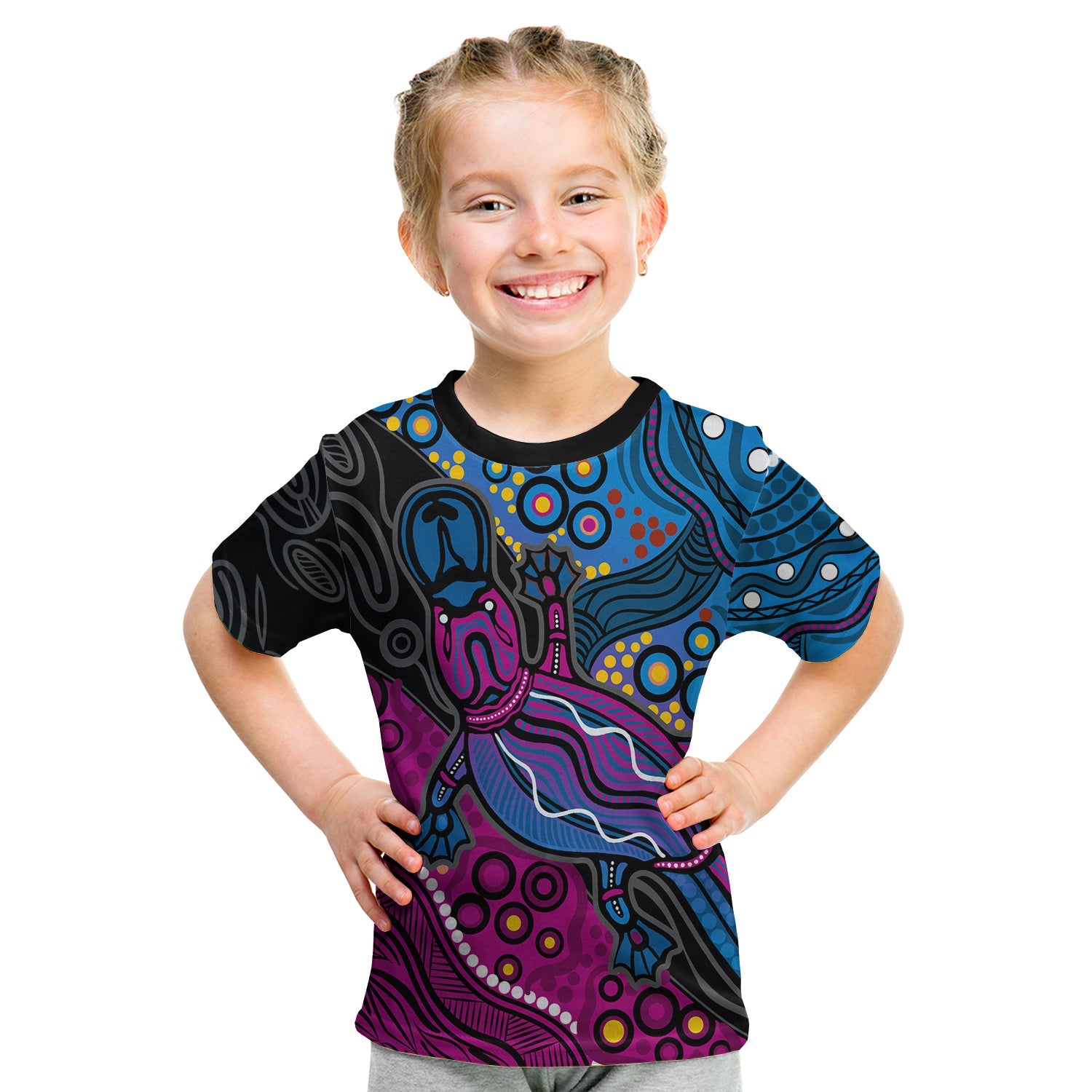 aboriginal-platypus-t-shirt-kid-tribal-no-3