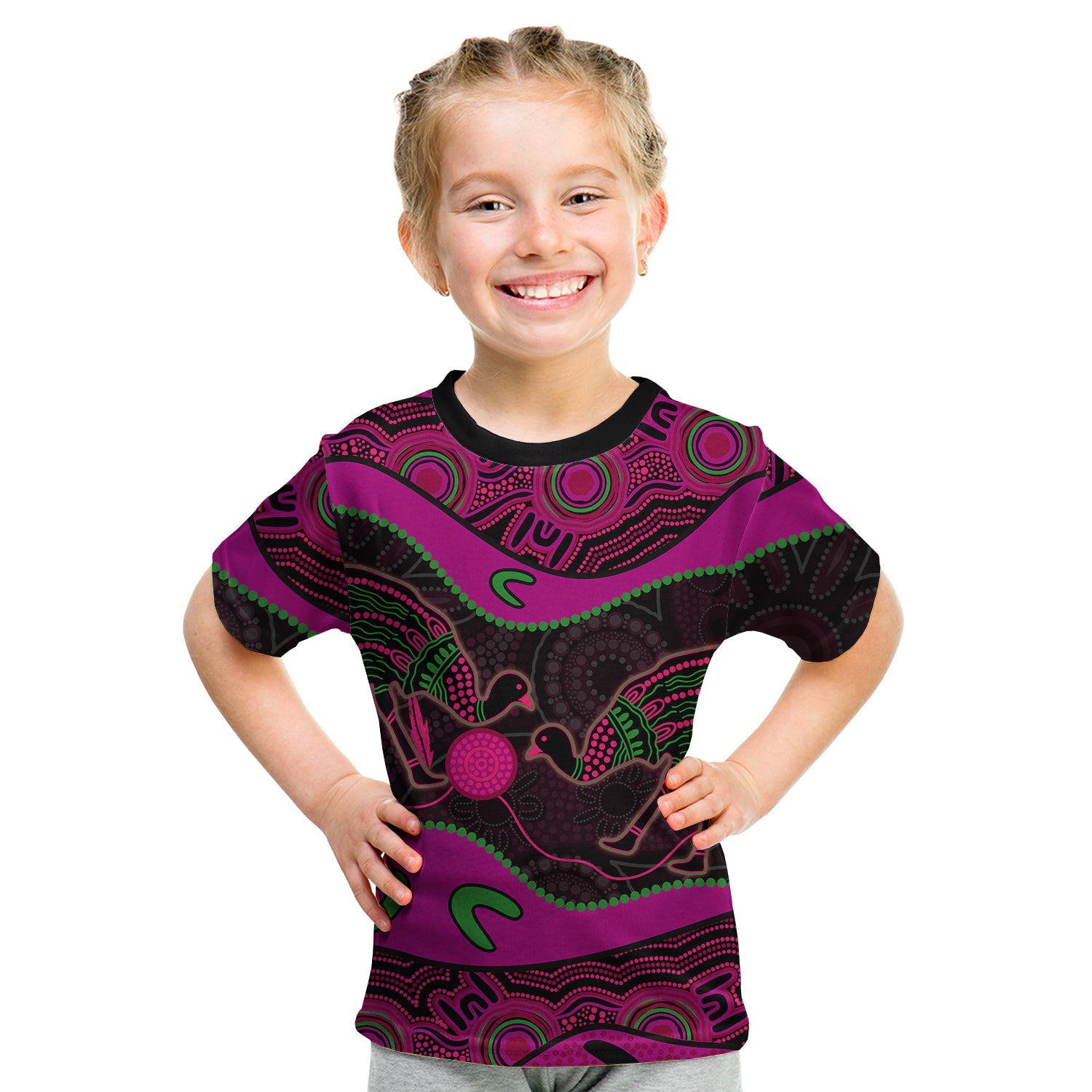 emu-aboriginal-t-shirt-kid-style-no-4