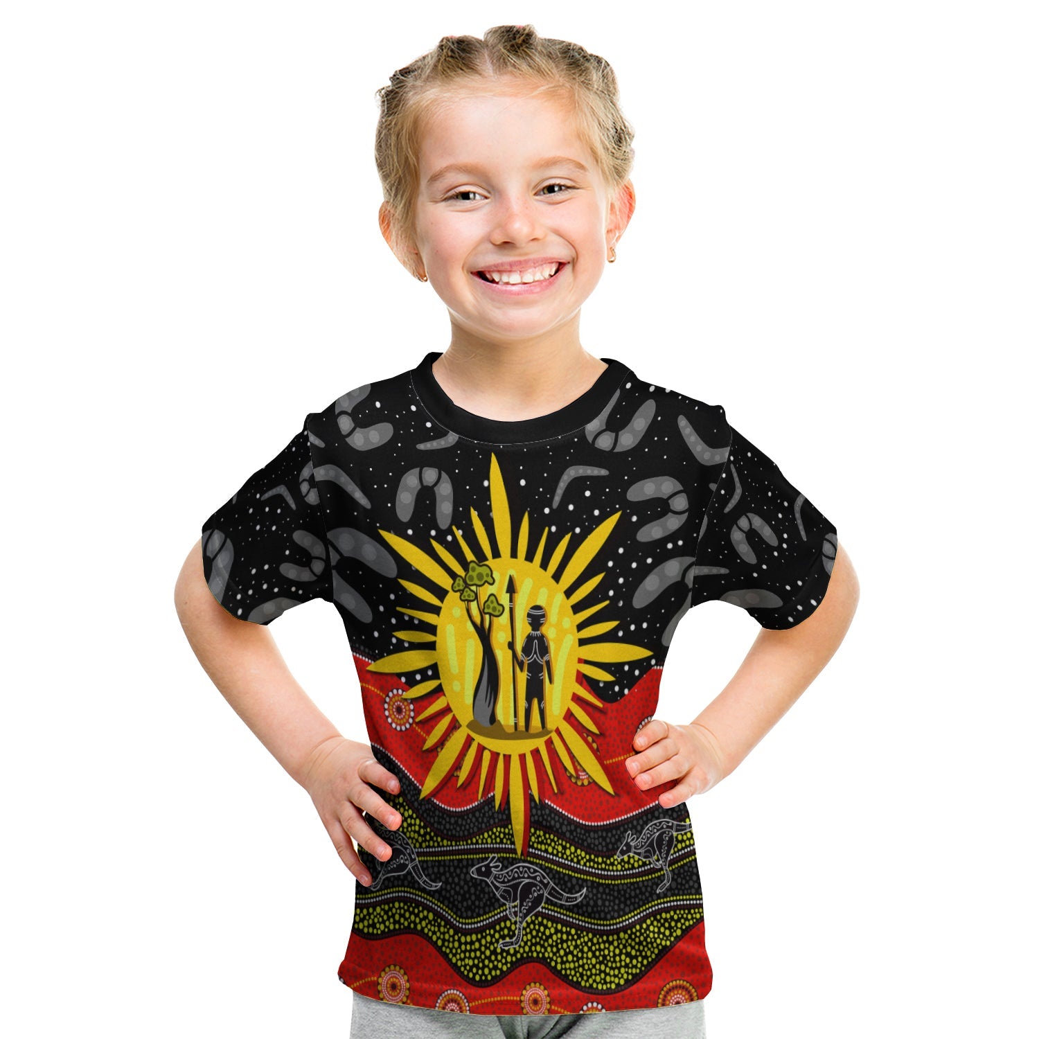 custom-personalised-aboriginal-flag-t-shirt-kid-energetic-aussie