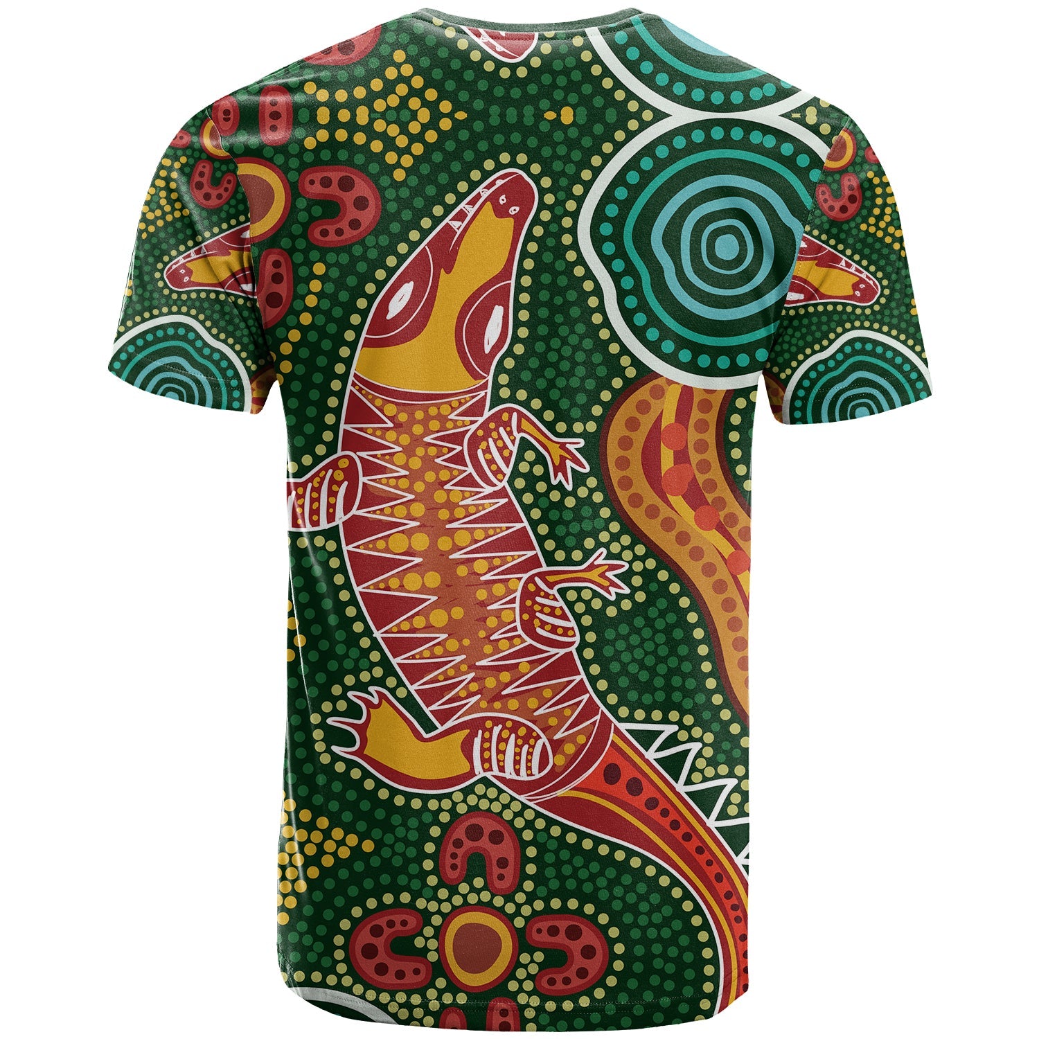 custom-personalised-aboriginal-art-crocodile-t-shirt-you-are-number-one