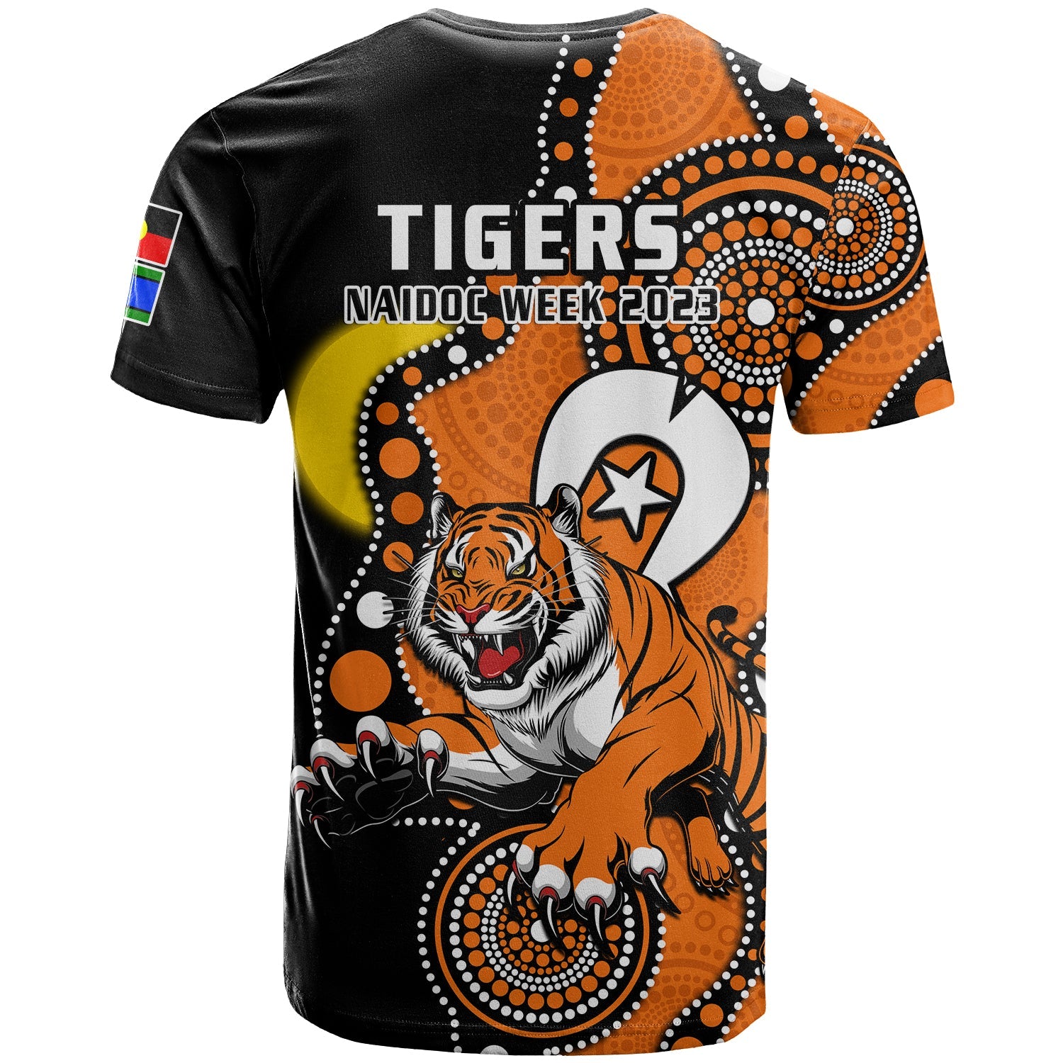 wests-tigers-rugby-naidoc-2023-t-shirt-for-our-elders-indigenous-art