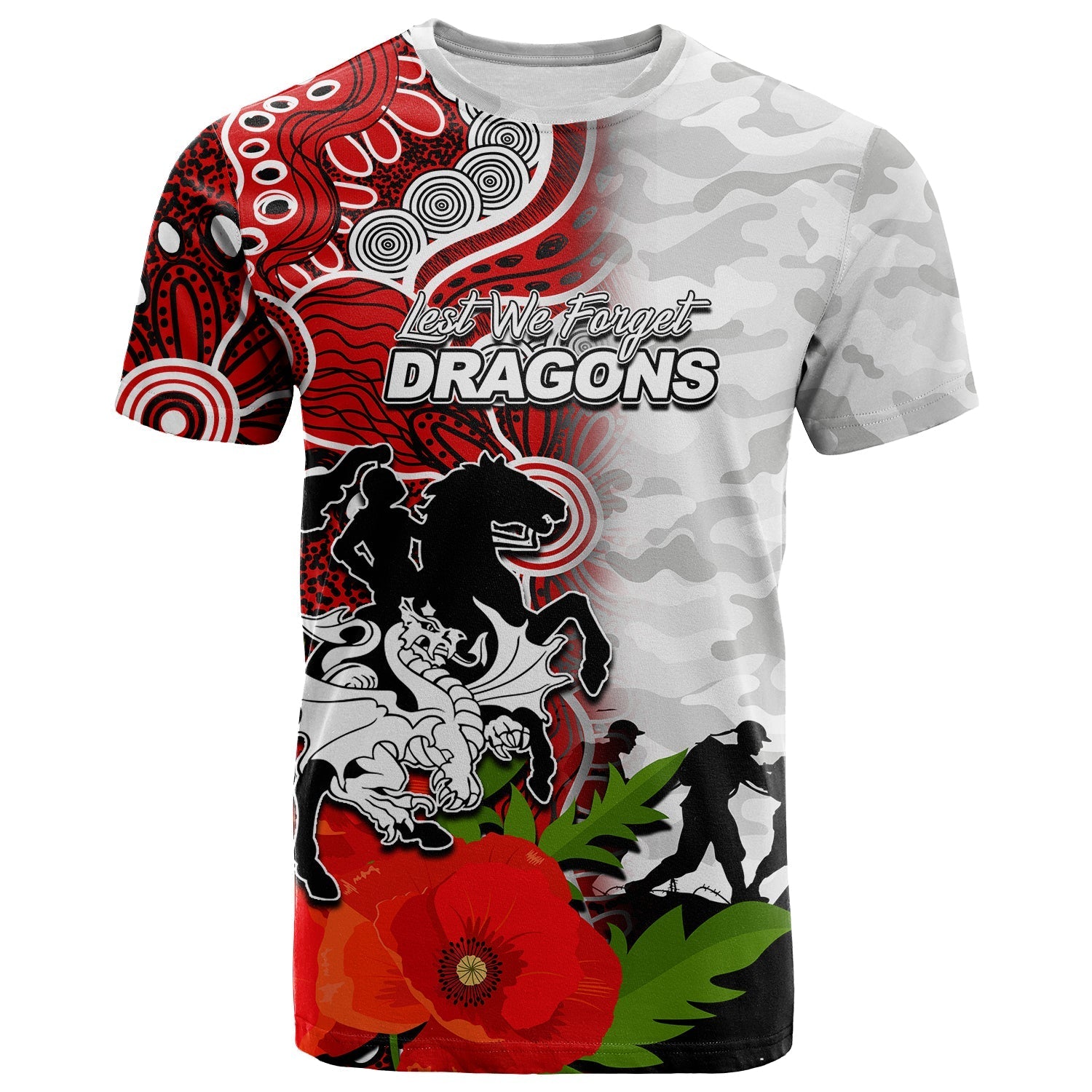 custom-personaliseddragons-anzac-day-aboriginal-mix-army-patterns-t-shirt