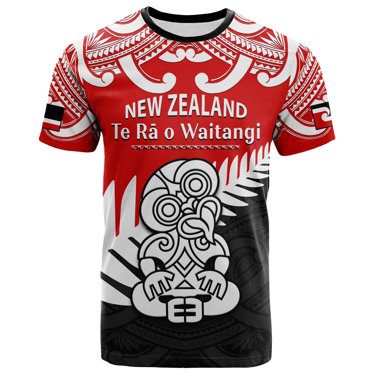 waitangi-day-t-shirt-tino-rangatiratanga-flag-with-tiki-maori-fern