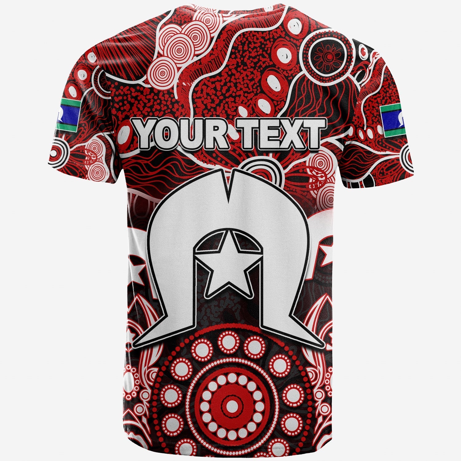 custom-personaliseddragons-torres-strait-islanders-mix-aboriginal-t-shirt