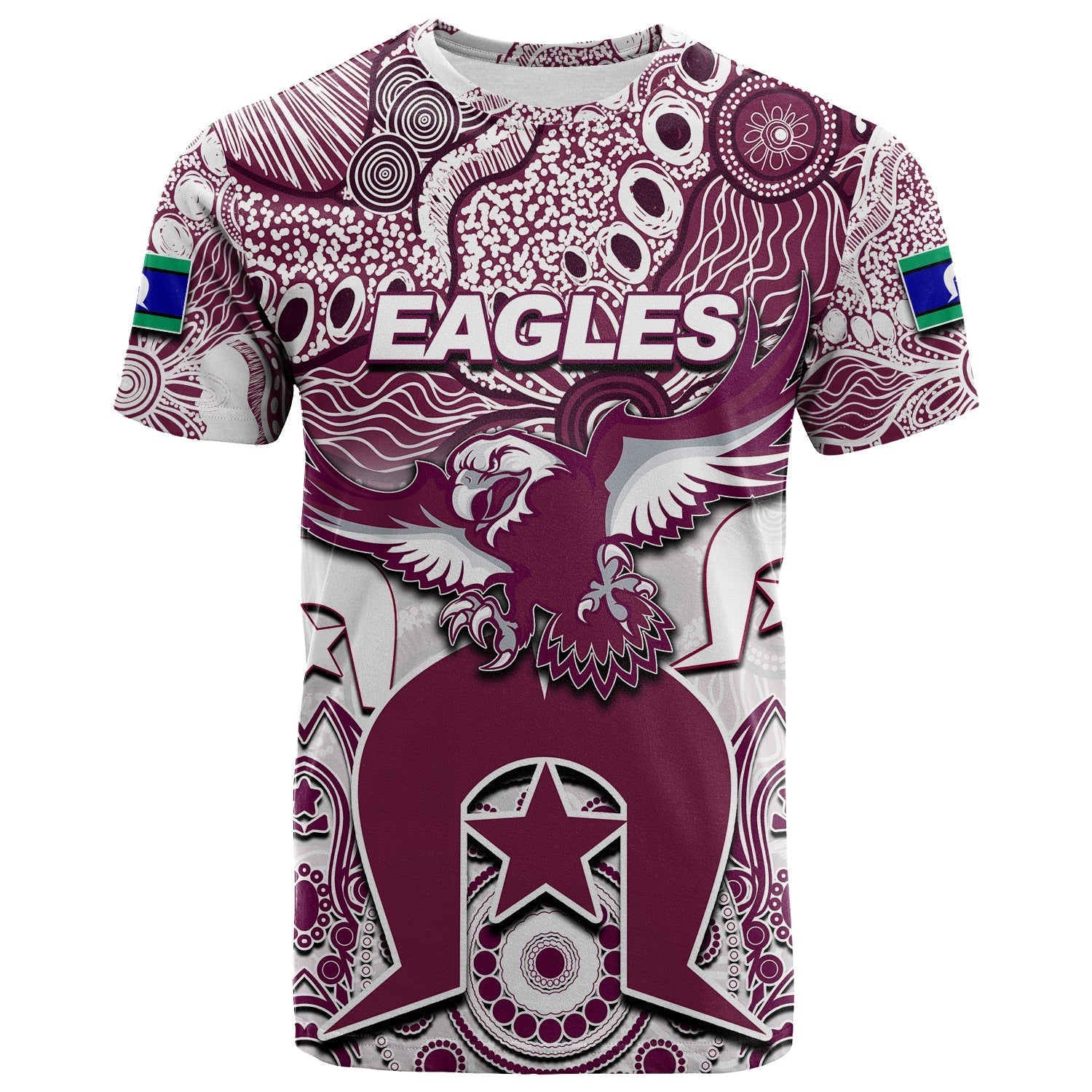 custom-personalisedsea-eagles-torres-strait-islanders-mix-aboriginal-t-shirt