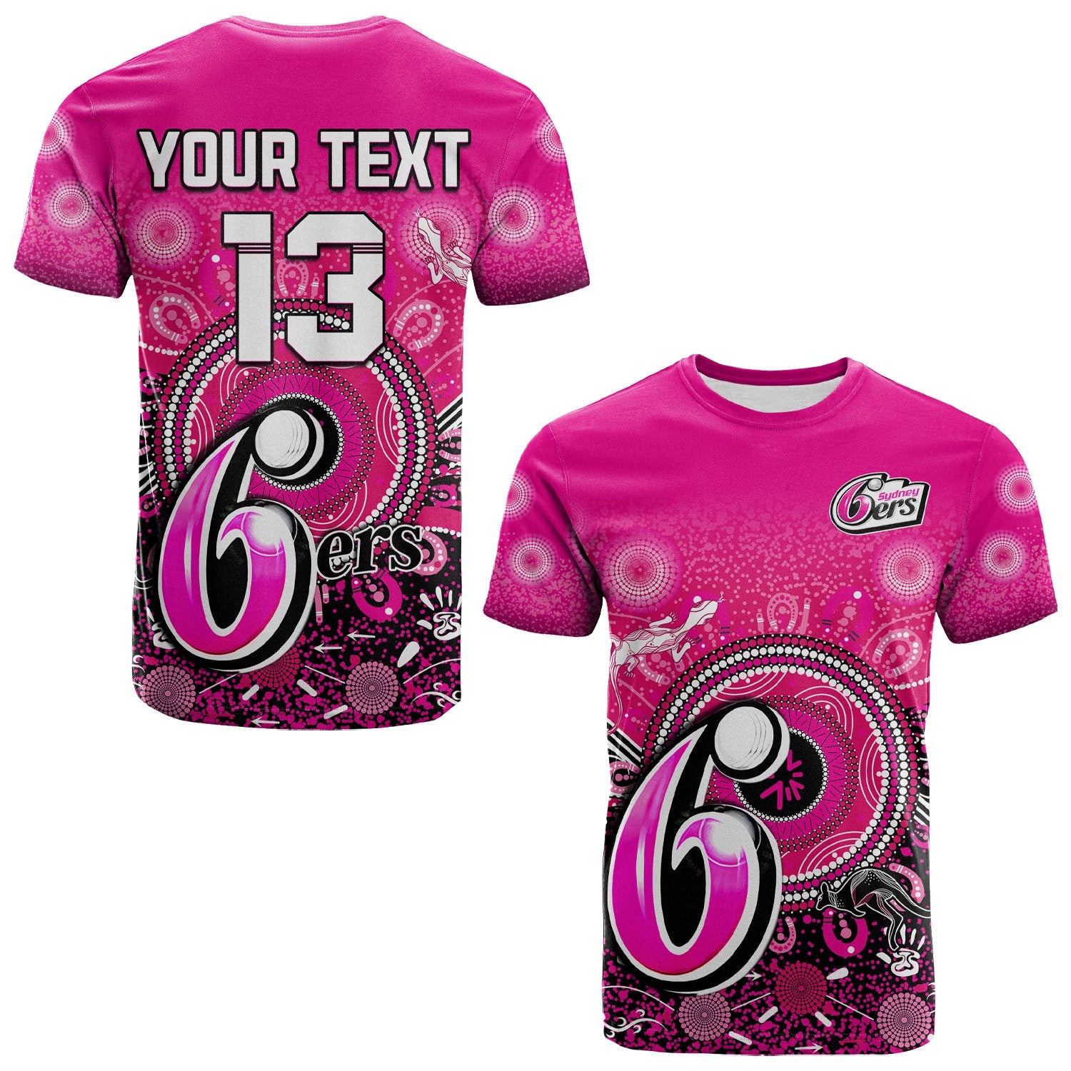 custom-text-and-number-sydney-sixers-t-shirt-aboriginal-australia-cricket-champion