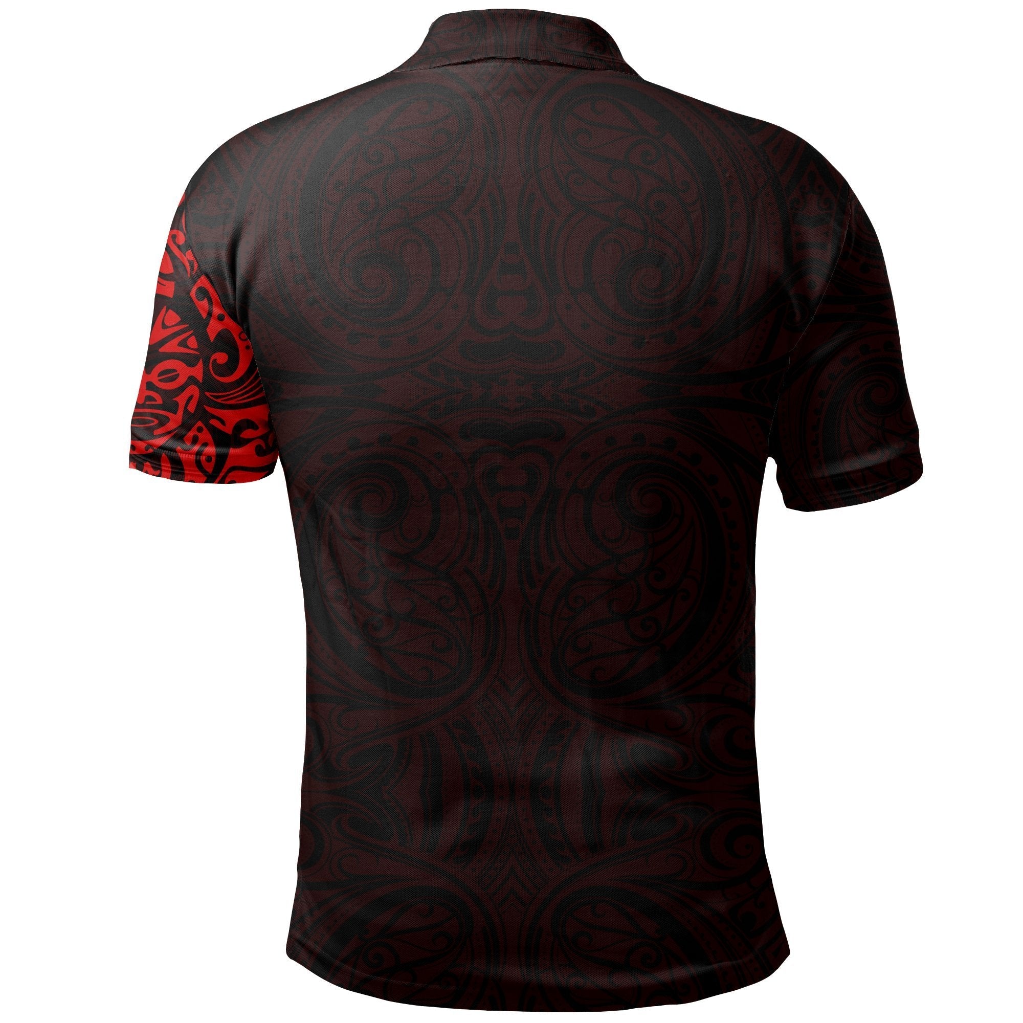 maori-tangaroa-tattoo-new-zealand-polo-shirt-red