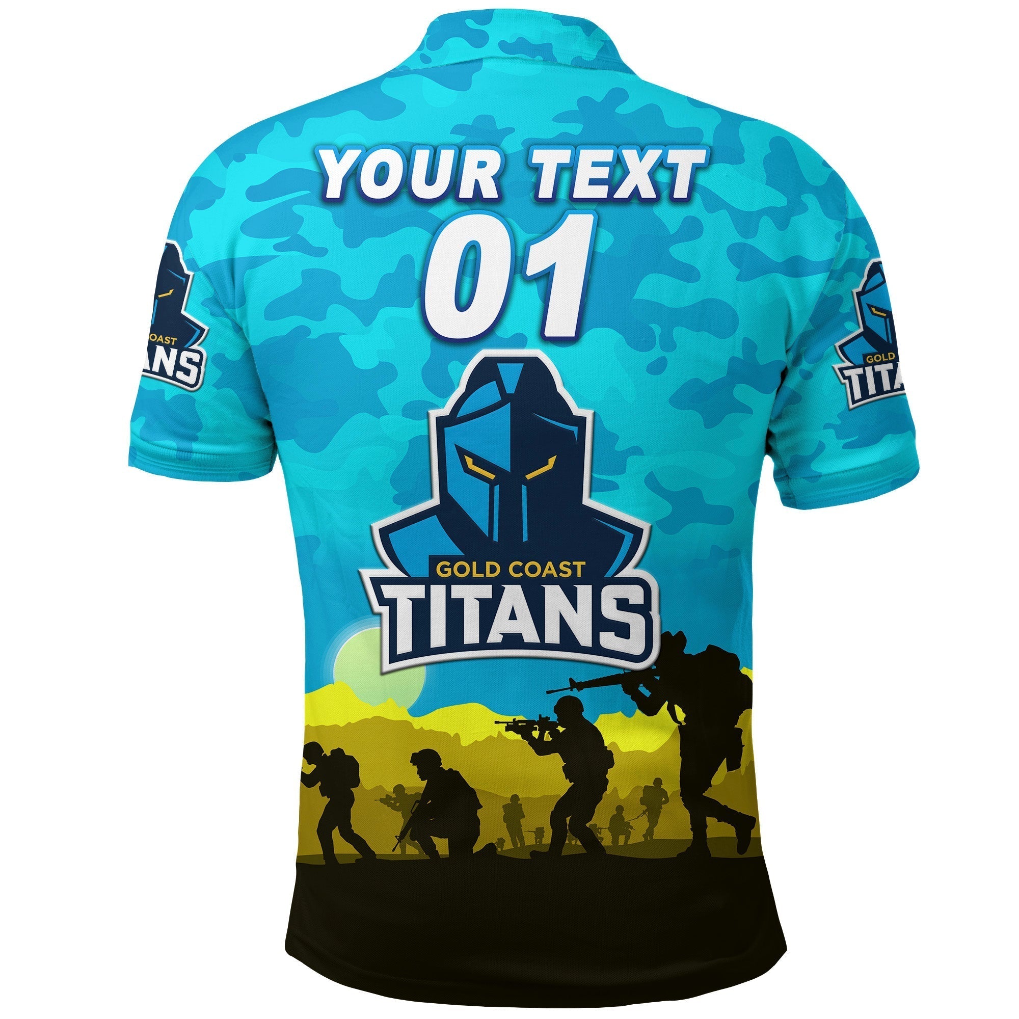 custom-personalised-titans-anzac-polo-shirt-simple-style