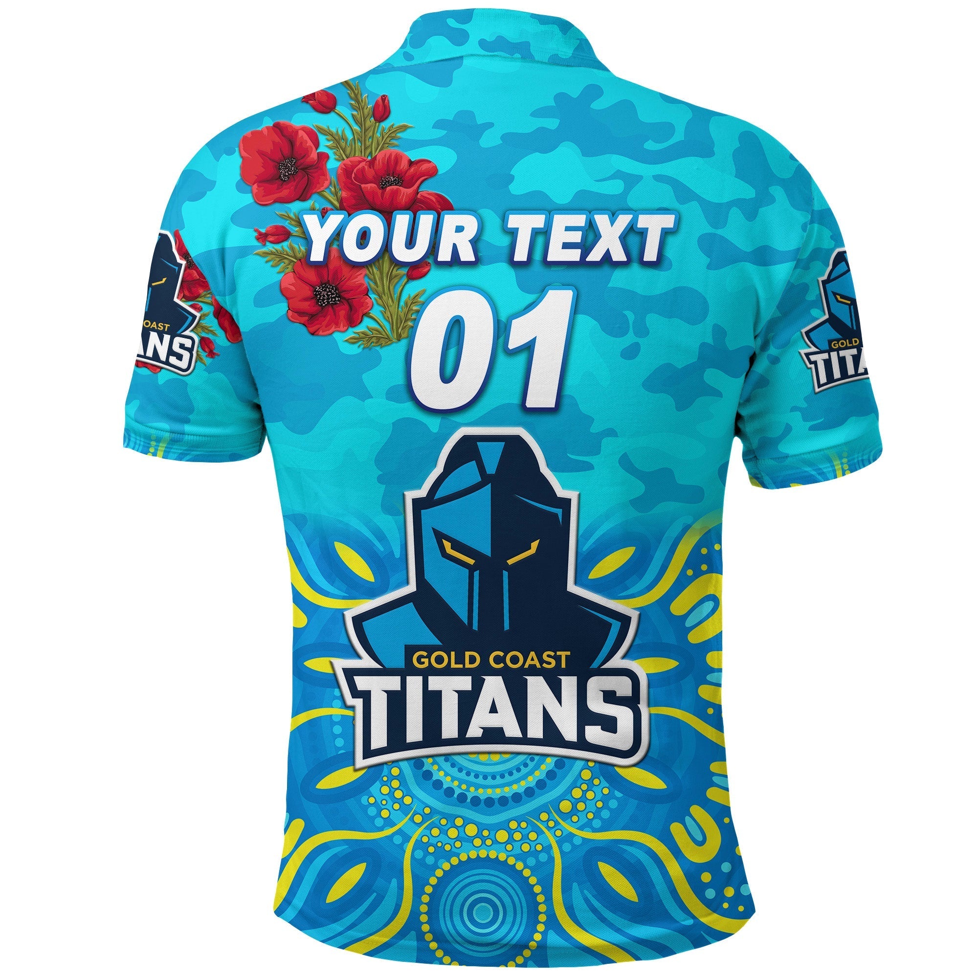 custom-personalised-gold-coast-titans-anzac-2022-polo-shirt-indigenous-vibes