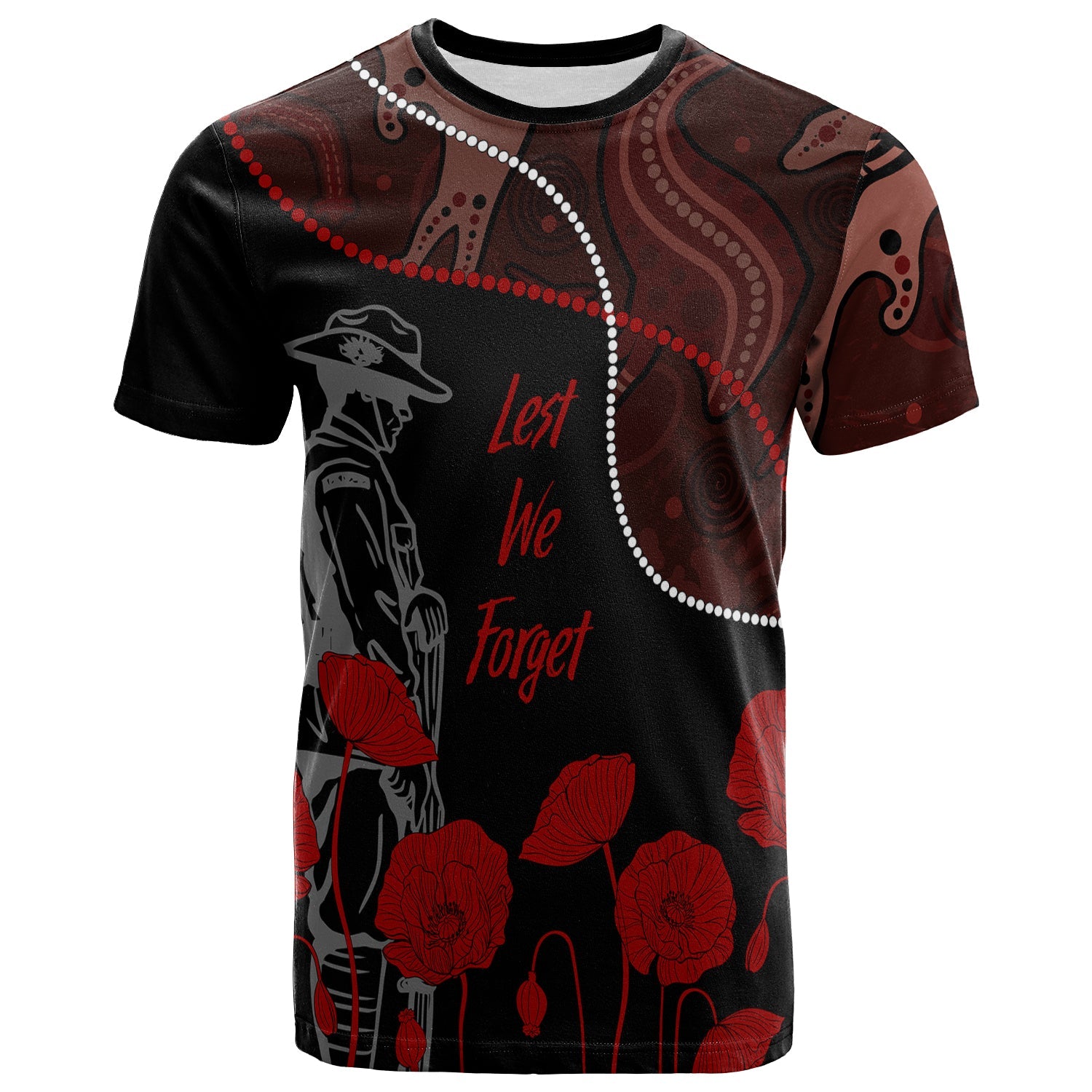 australia-anzac-day-t-shirt-aboriginal-art-with-poppies