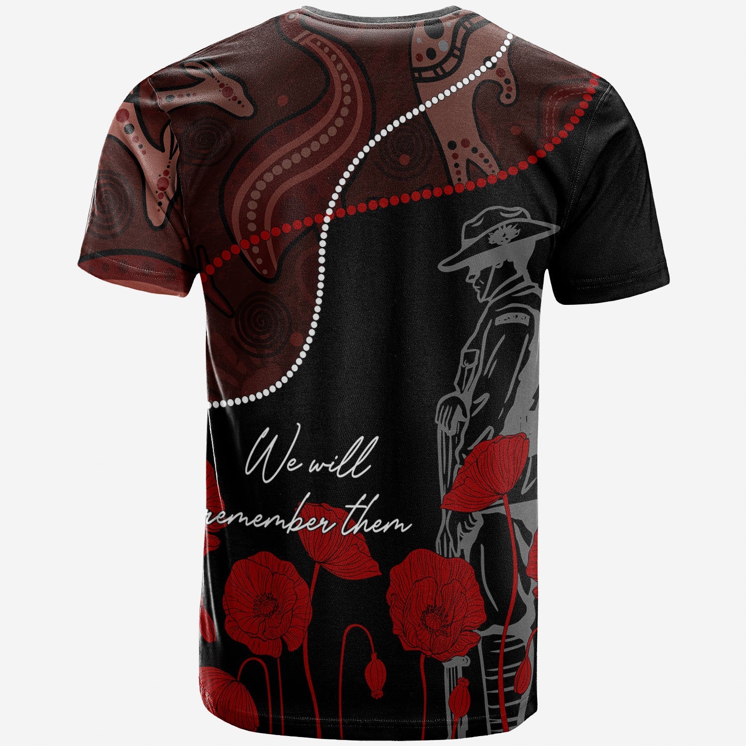 australia-anzac-day-t-shirt-aboriginal-art-with-poppies