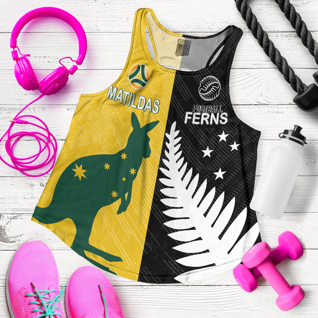 australia-matildas-mix-new-zealand-ferns-world-cup-women-racerback-tank