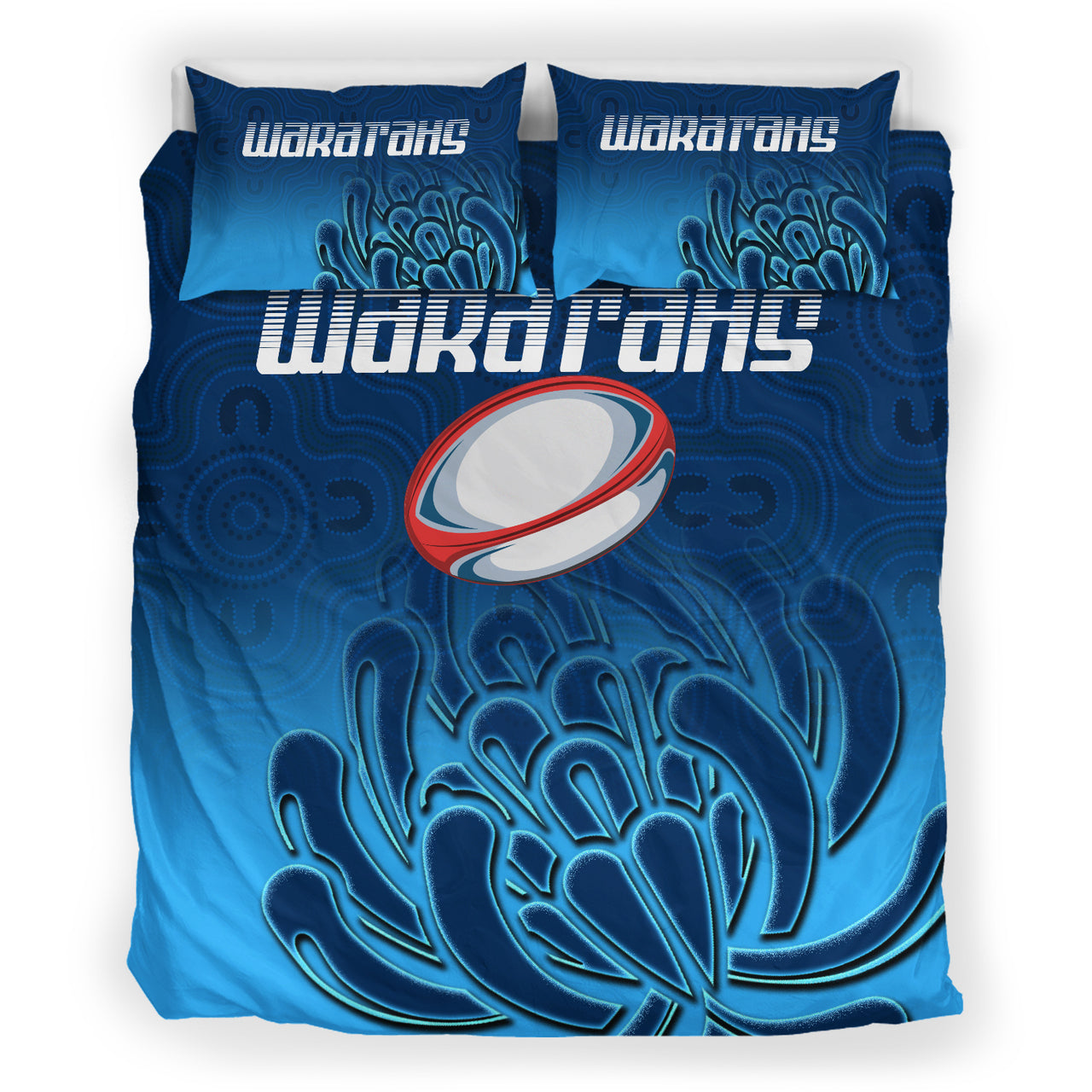 waratahs-rugby-bedding-set-custom-australian-native-flowers-bedding-set