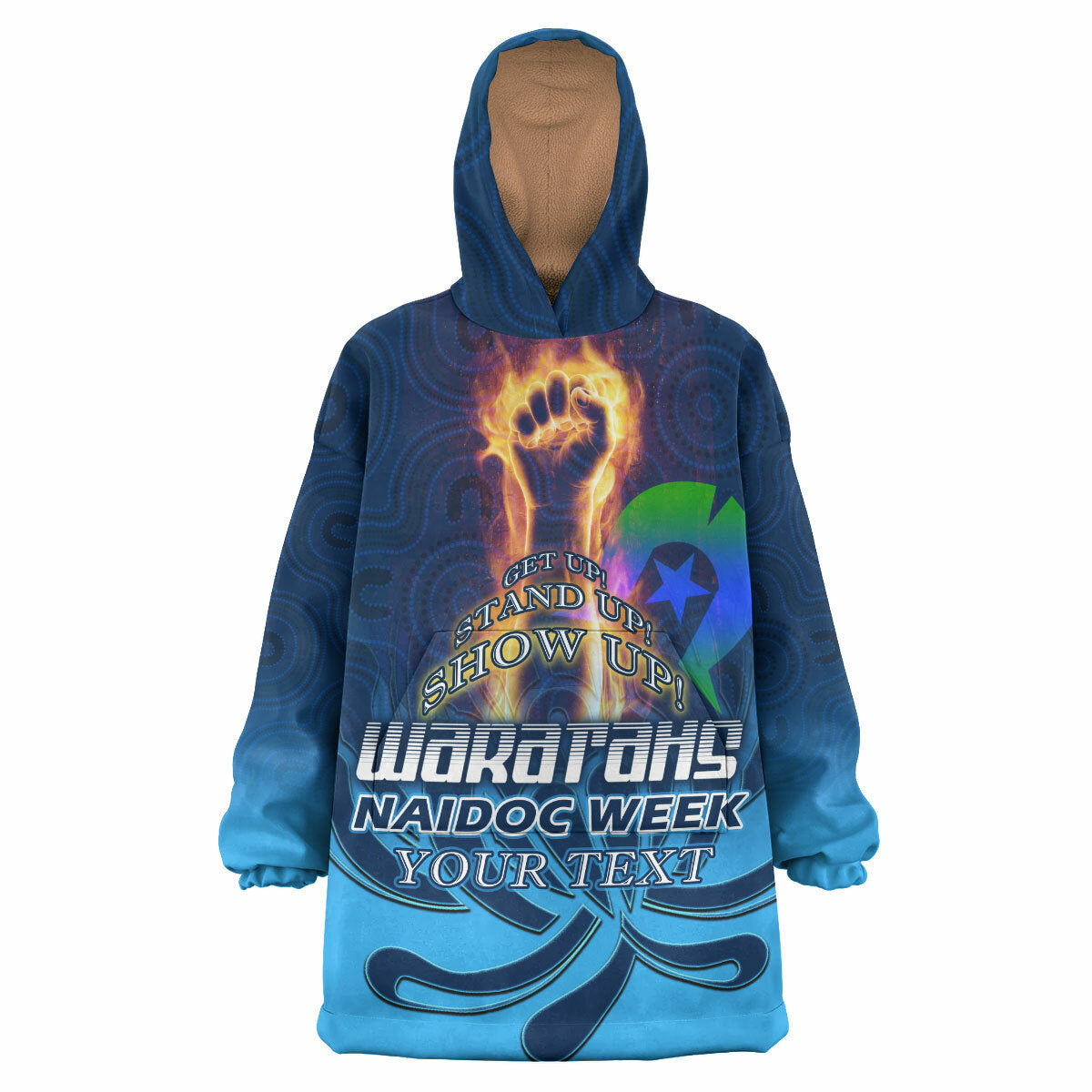 waratahs-rugby-snug-hoodie-custom-naidoc-week-australian-native-flowers-oodie-blanket