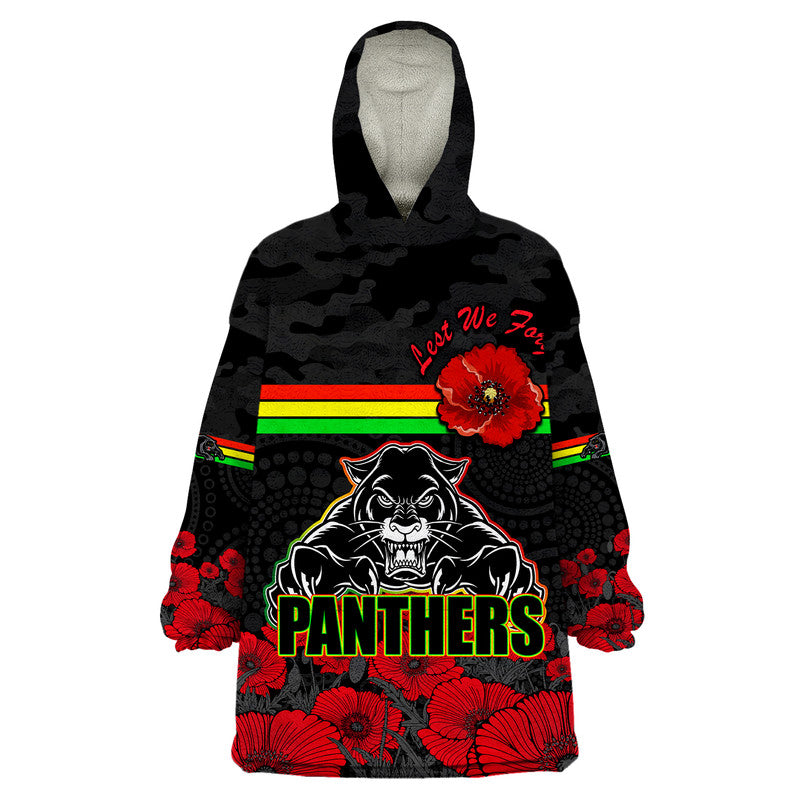 custom-personalised-panthers-rugby-anzac-wearable-blanket-hoodie-angry-panther-camouflage-with-poppy