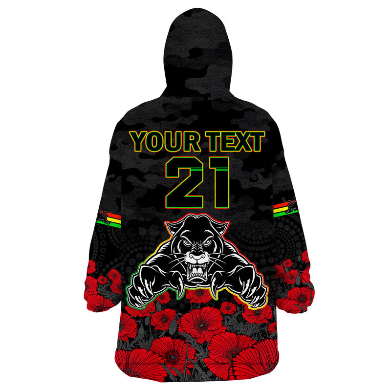 custom-personalised-panthers-rugby-anzac-wearable-blanket-hoodie-angry-panther-camouflage-with-poppy