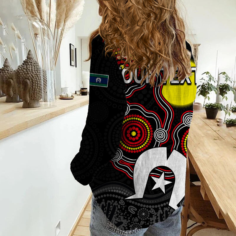 custom-personalised-naidoc-women-casual-shirt-aboriginal-and-torres-strait-islander