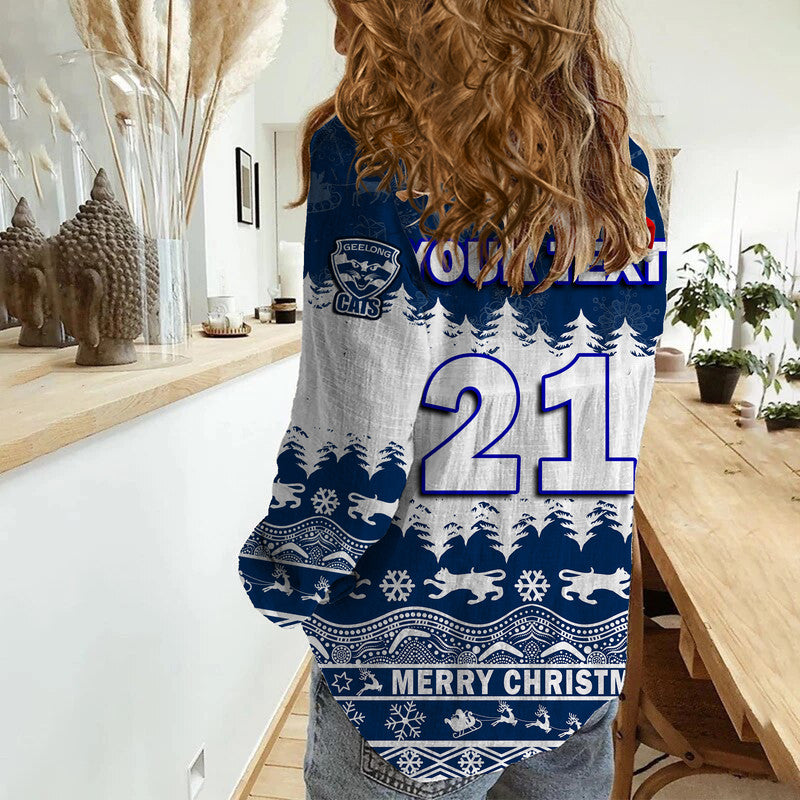 custom-personalised-and-number-geelong-cats-unique-winter-season-women-casual-shirt-cats-merry-christmas