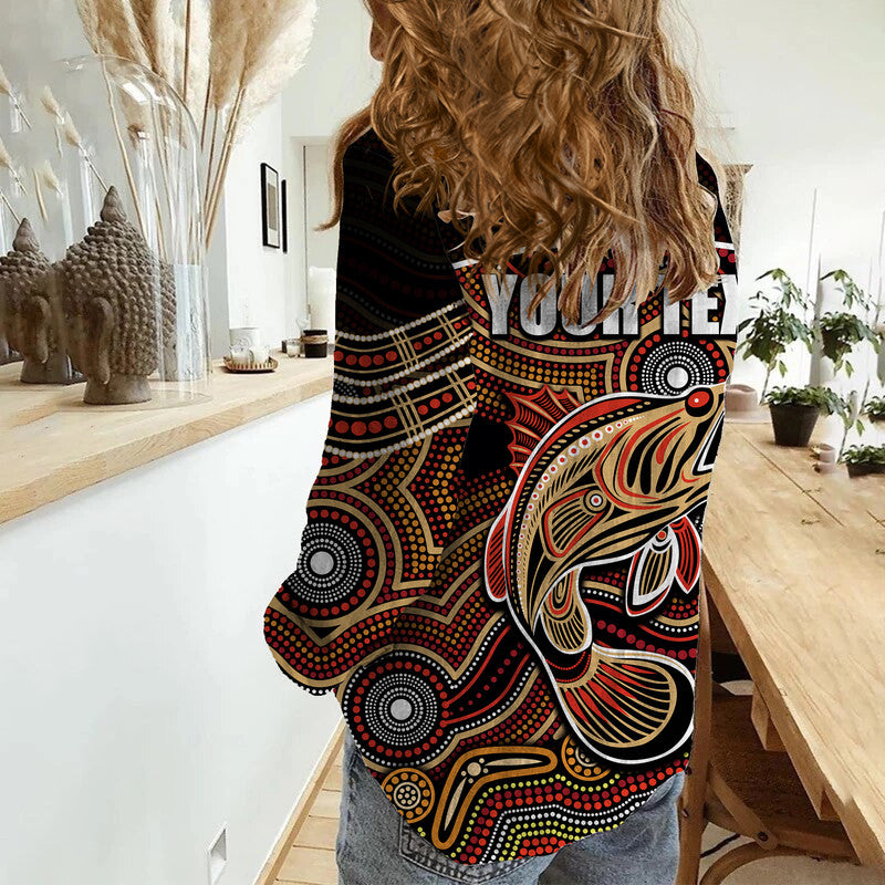 custom-personalised-fishing-aboriginal-casual-shirt-no2