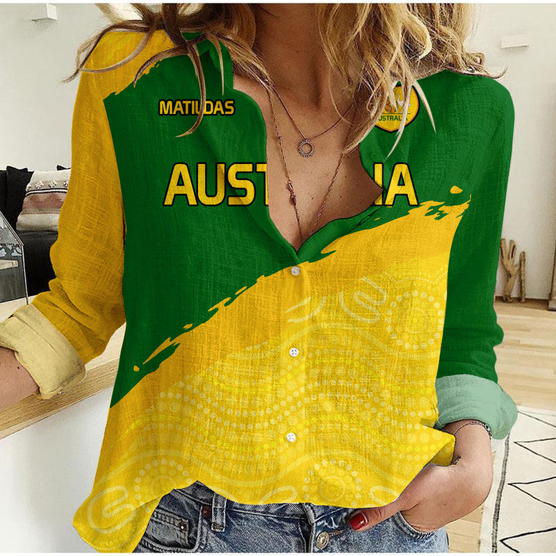 custom-personalised-australia-soccer-women-casual-shirt-world-cup-football-matildas-female-socceroos