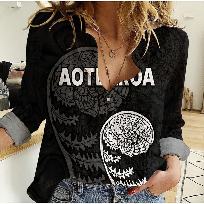 custom-personalised-aotearoa-silver-fern-women-casual-shirt