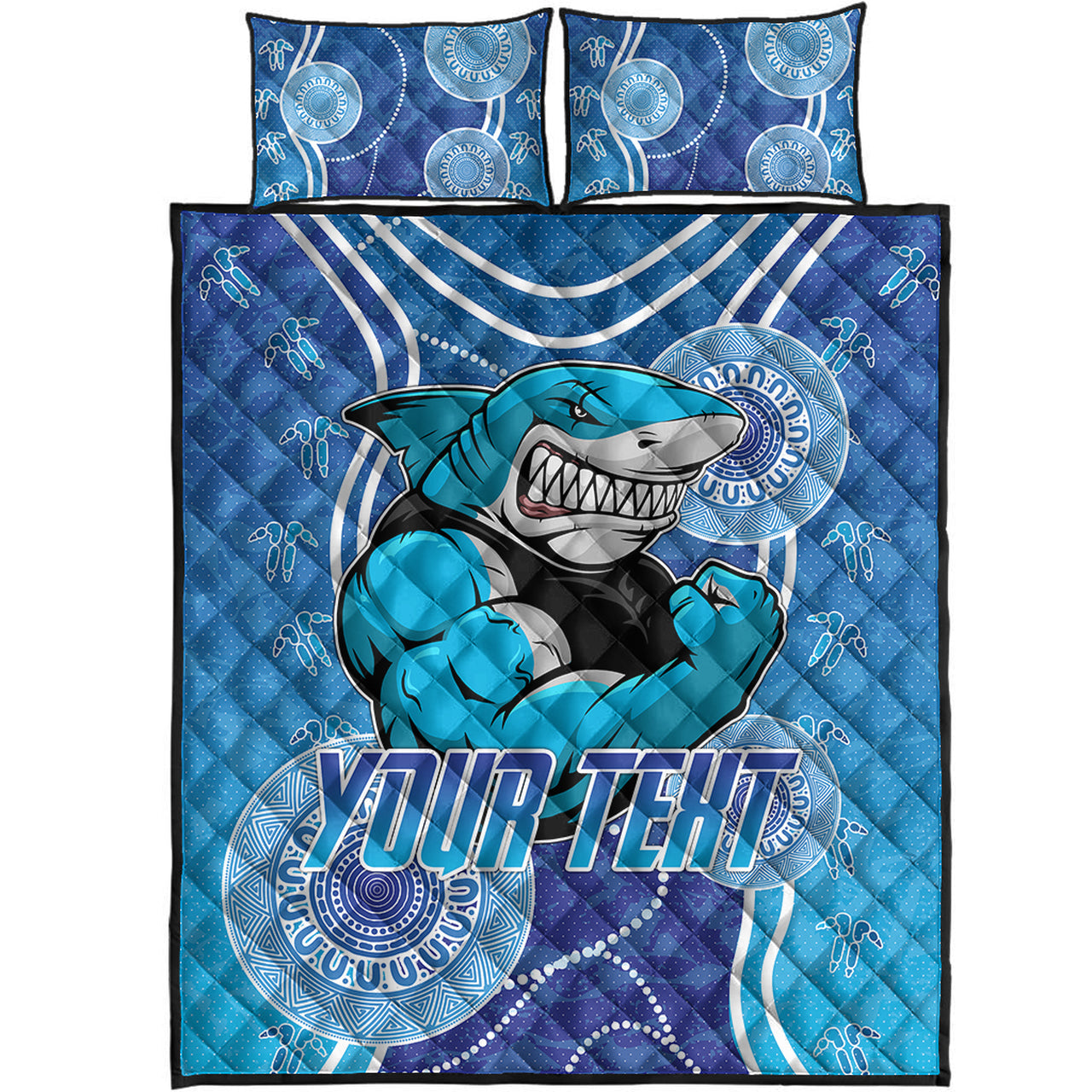 sharks-rugby-quilt-bed-set-custom-sharks-quilt-bed-set