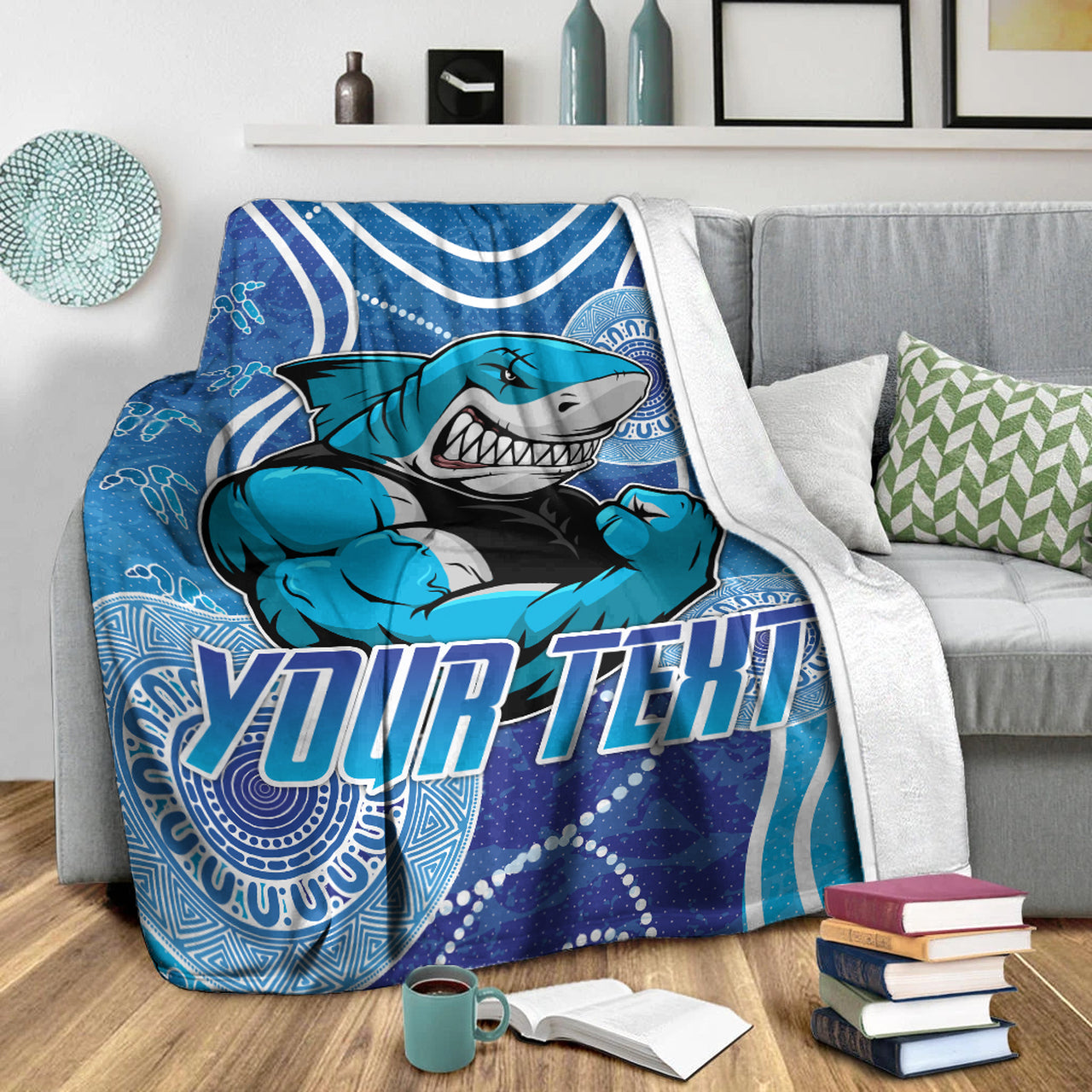 sharks-rugby-blanket-custom-sharks-blanket