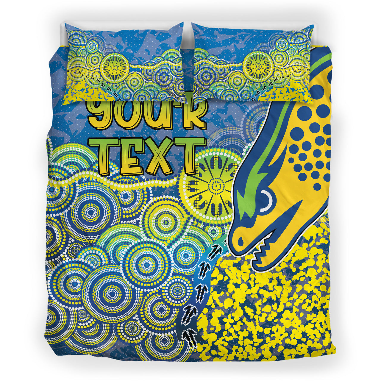 eels-rugby-bedding-set-custom-super-eels-bedding-set