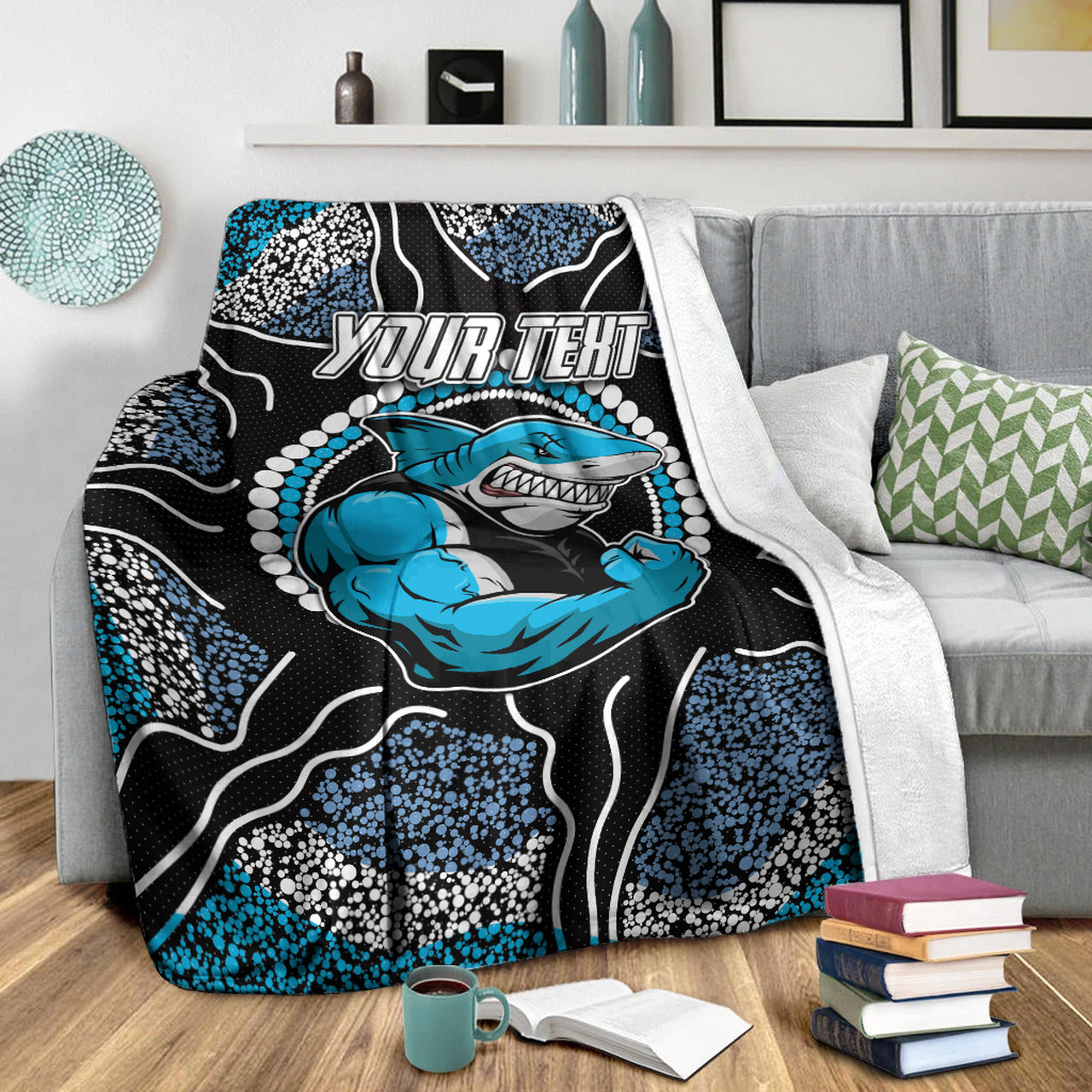 sharks-rugby-blanket-custom-indigenous-super-sharks-blanket