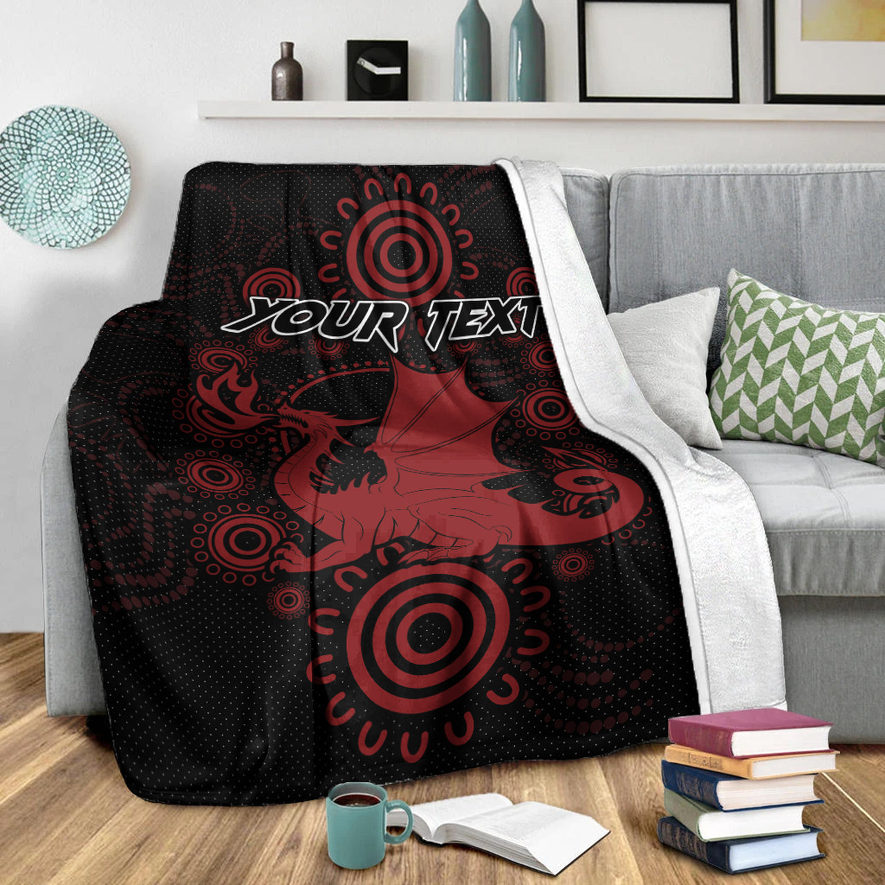 st-george-rugby-blanket-custom-indigenous-dragons-blanket