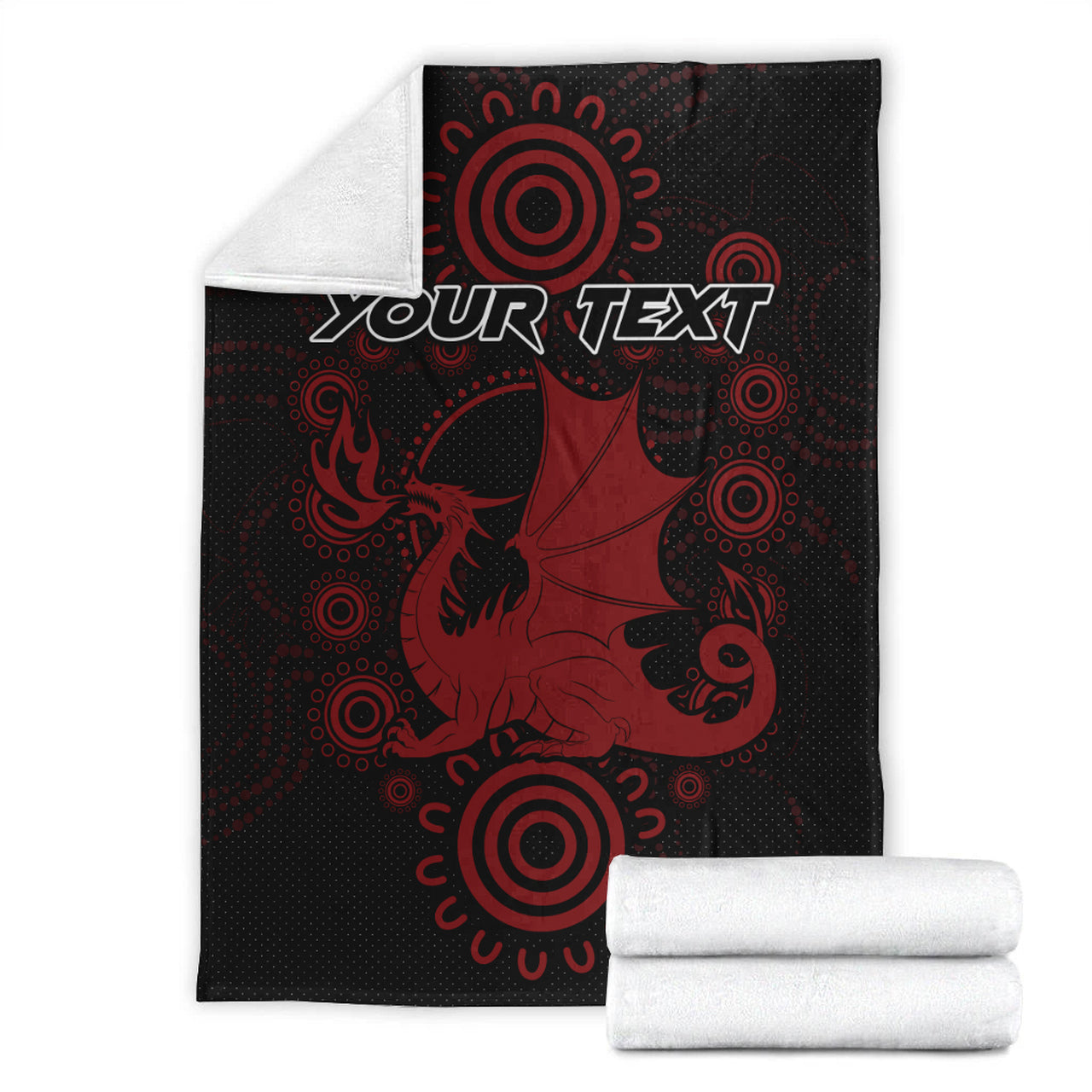 st-george-rugby-blanket-custom-indigenous-dragons-blanket