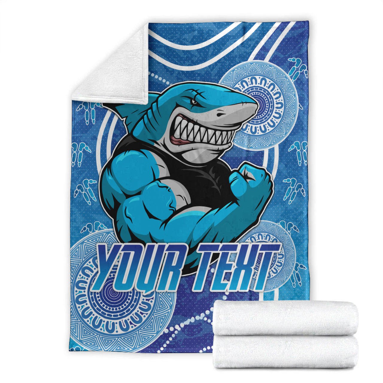 sharks-rugby-blanket-custom-sharks-blanket